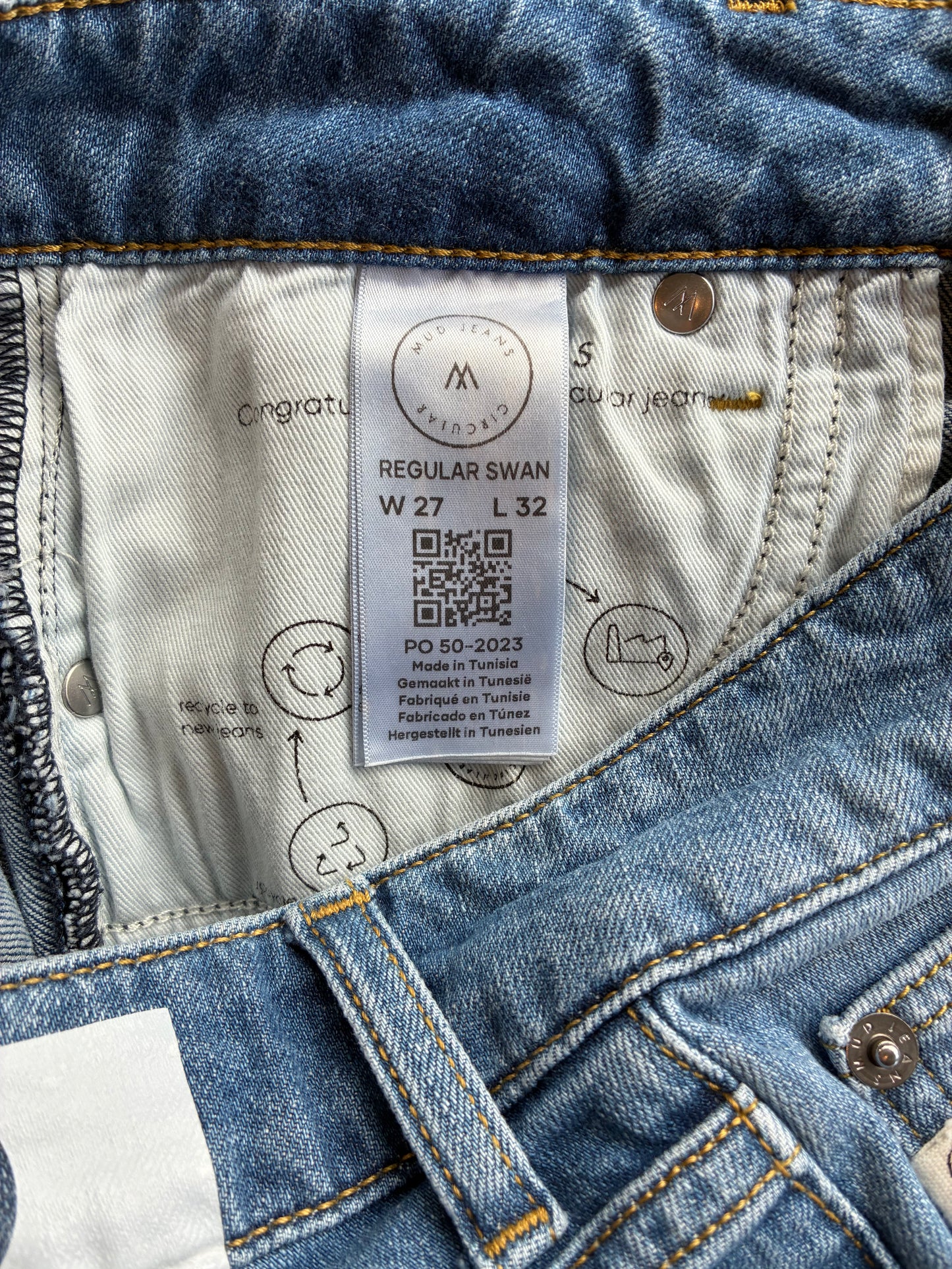 Regular Swan - Authentic Indigo - RCY