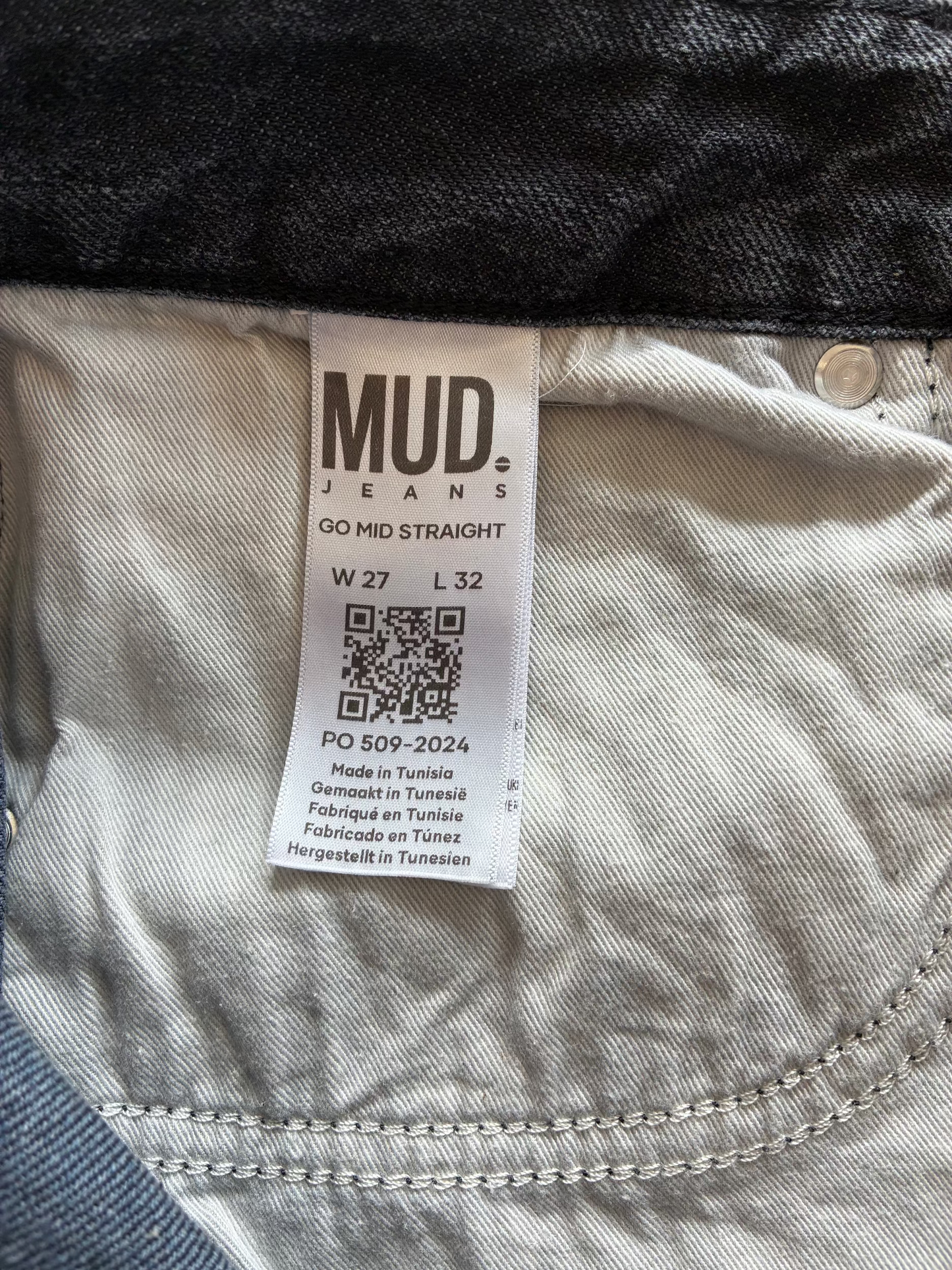 Go Mid Straight - Dry Black