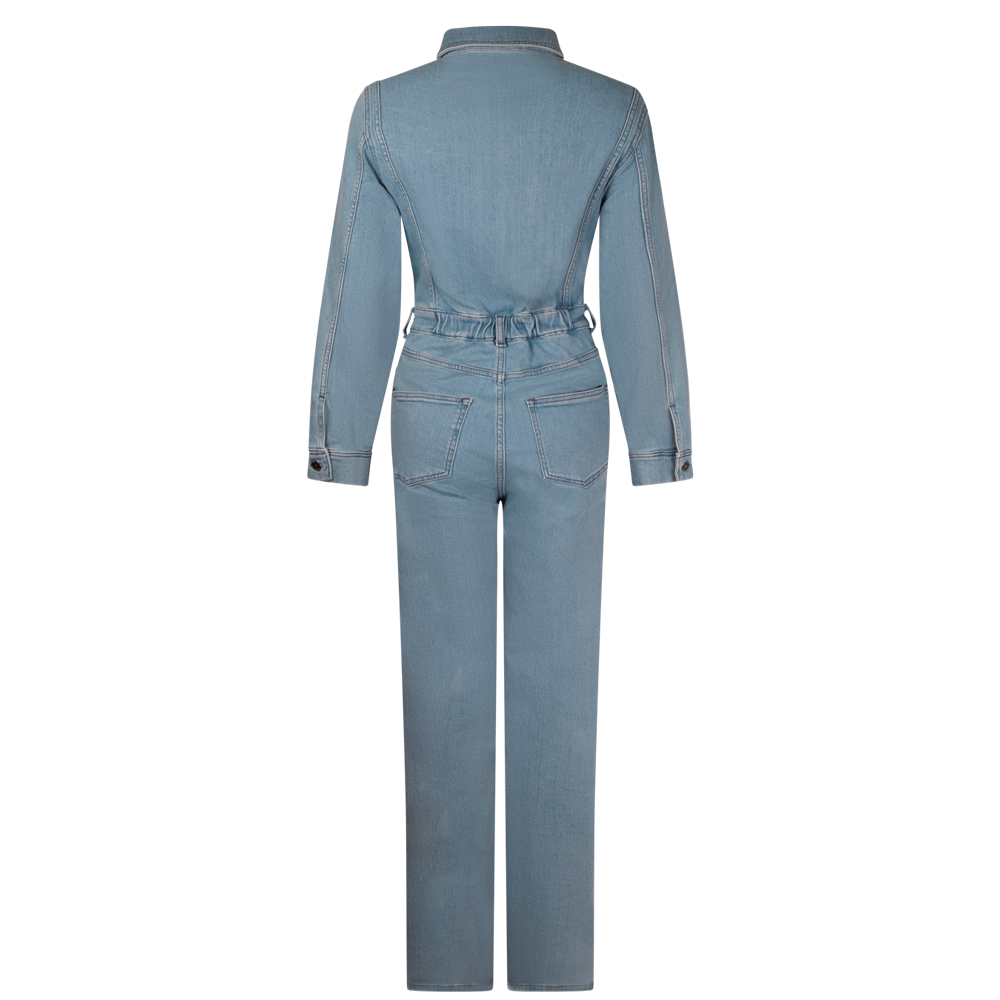 Lauren Denim Jumpsuit s/s - Stone Washed