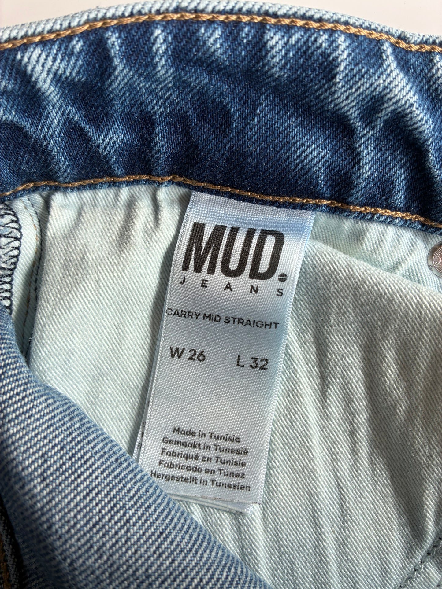 Carry Mid Straight - Stone Vintage