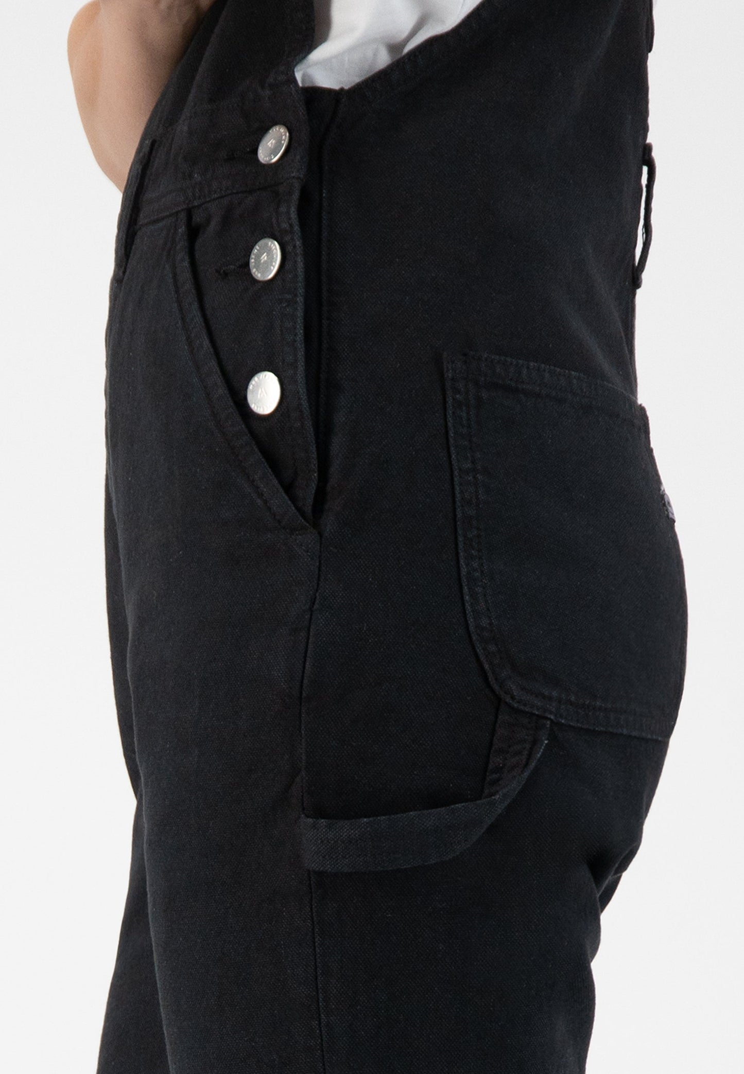 Jenn Dungaree - Dip Black