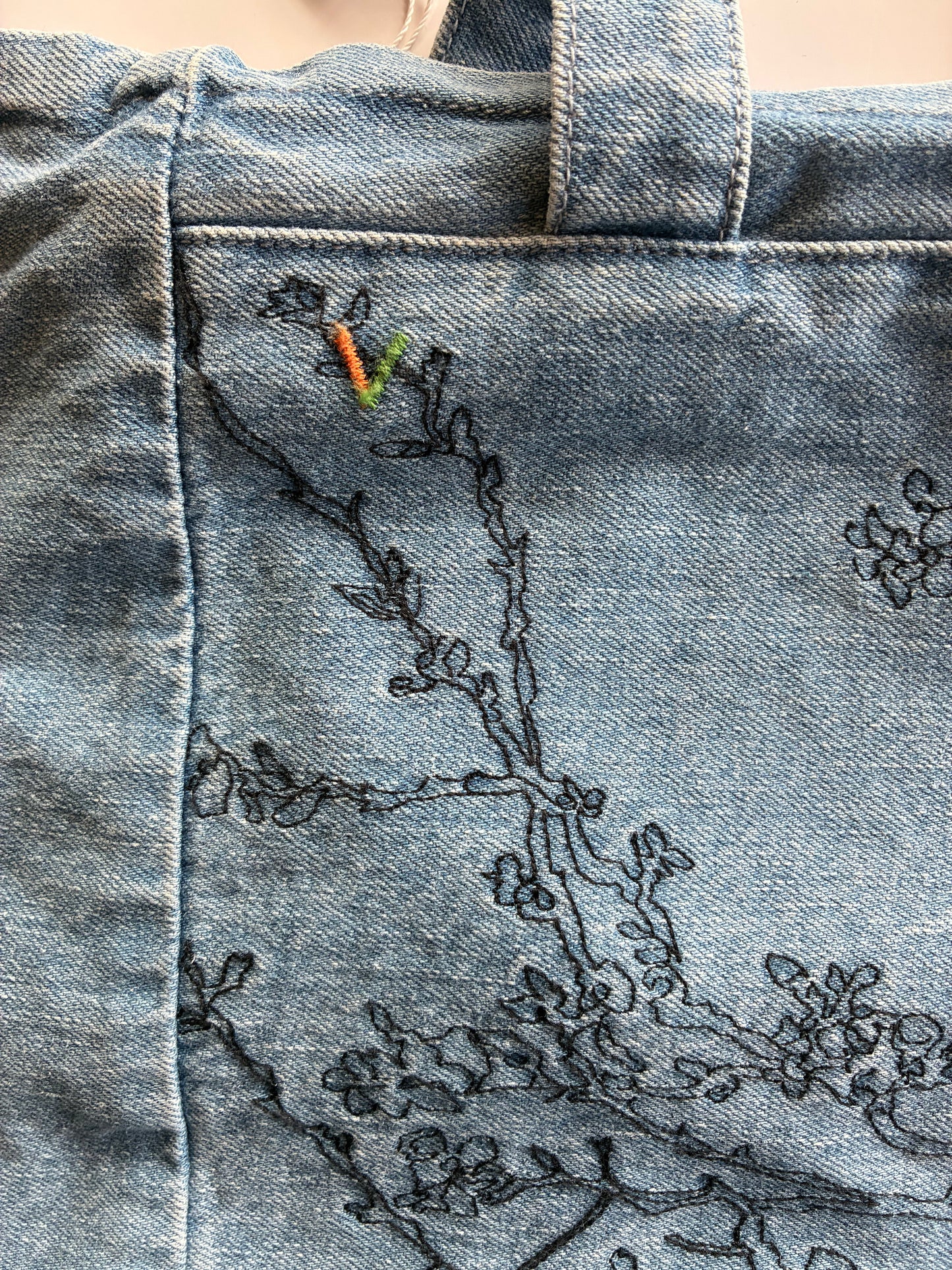 Van Bag - Blossom Blue