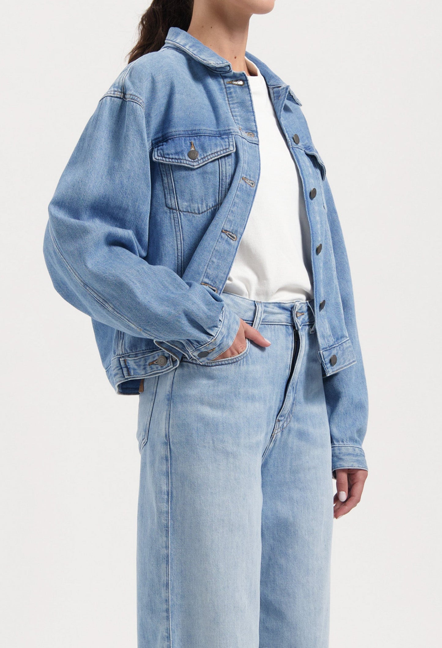Fran Jacket - Stone Vintage