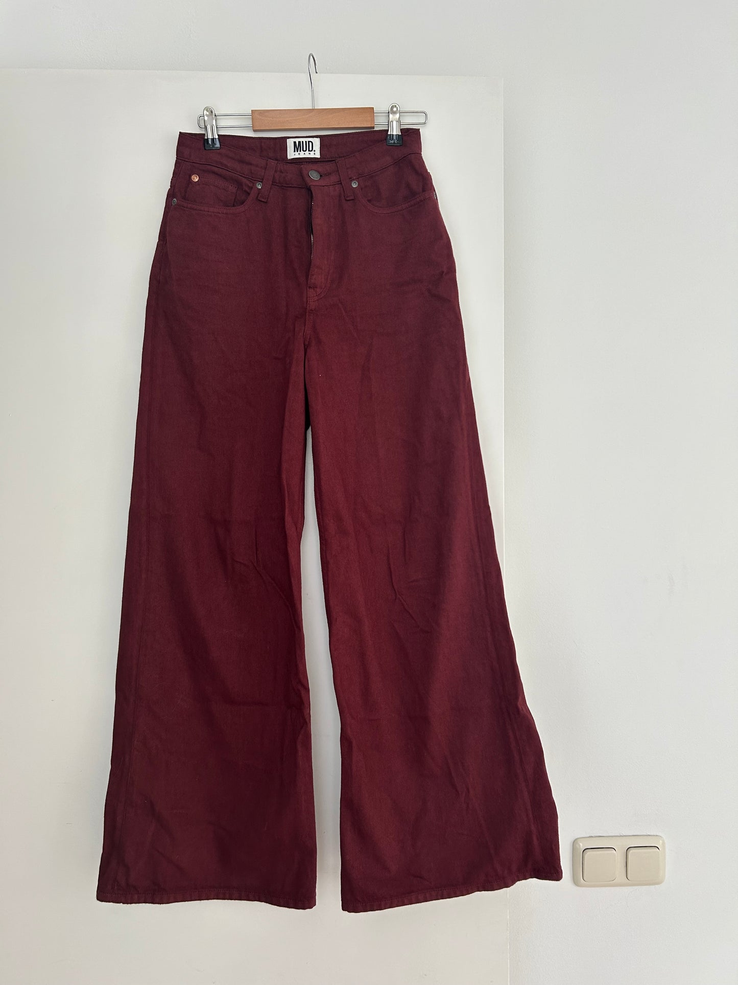 Sara High Loose Flow - Burgundy
