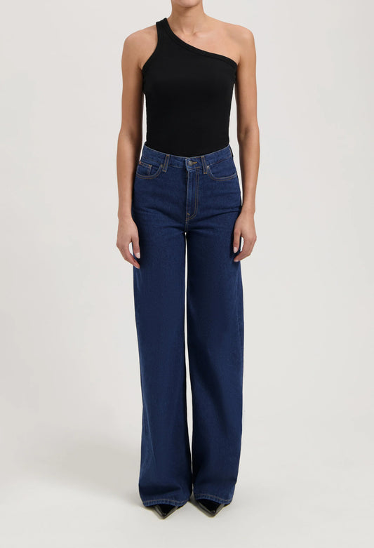 Sara High Loose - Stone Indigo