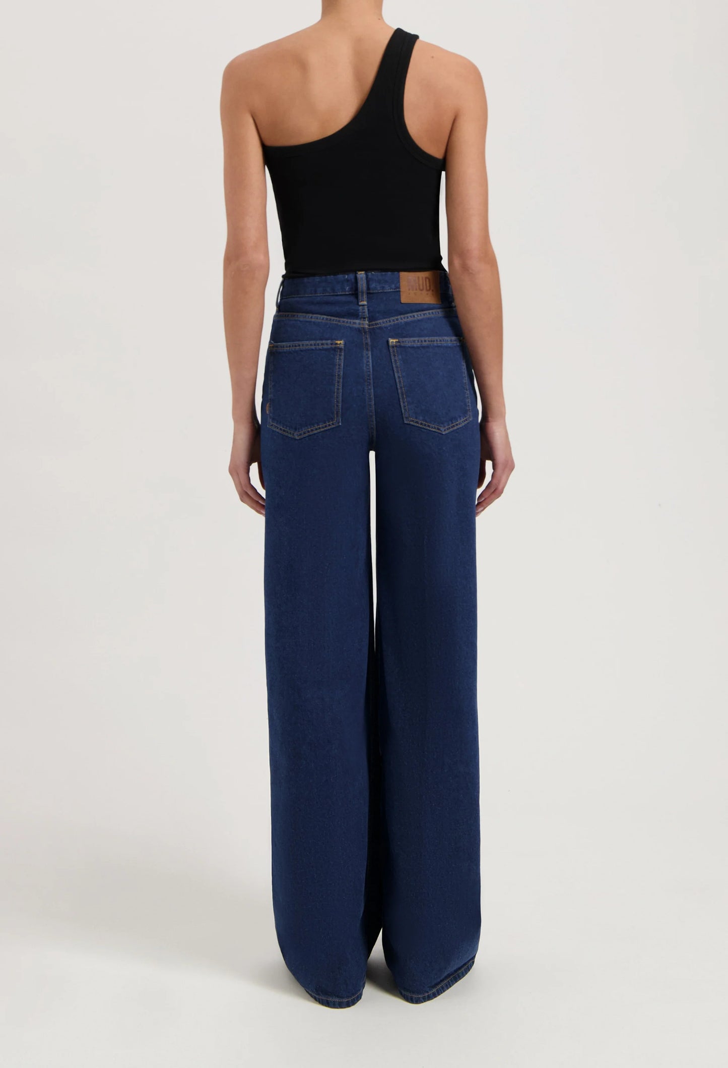 Sara High Loose - Stone Indigo
