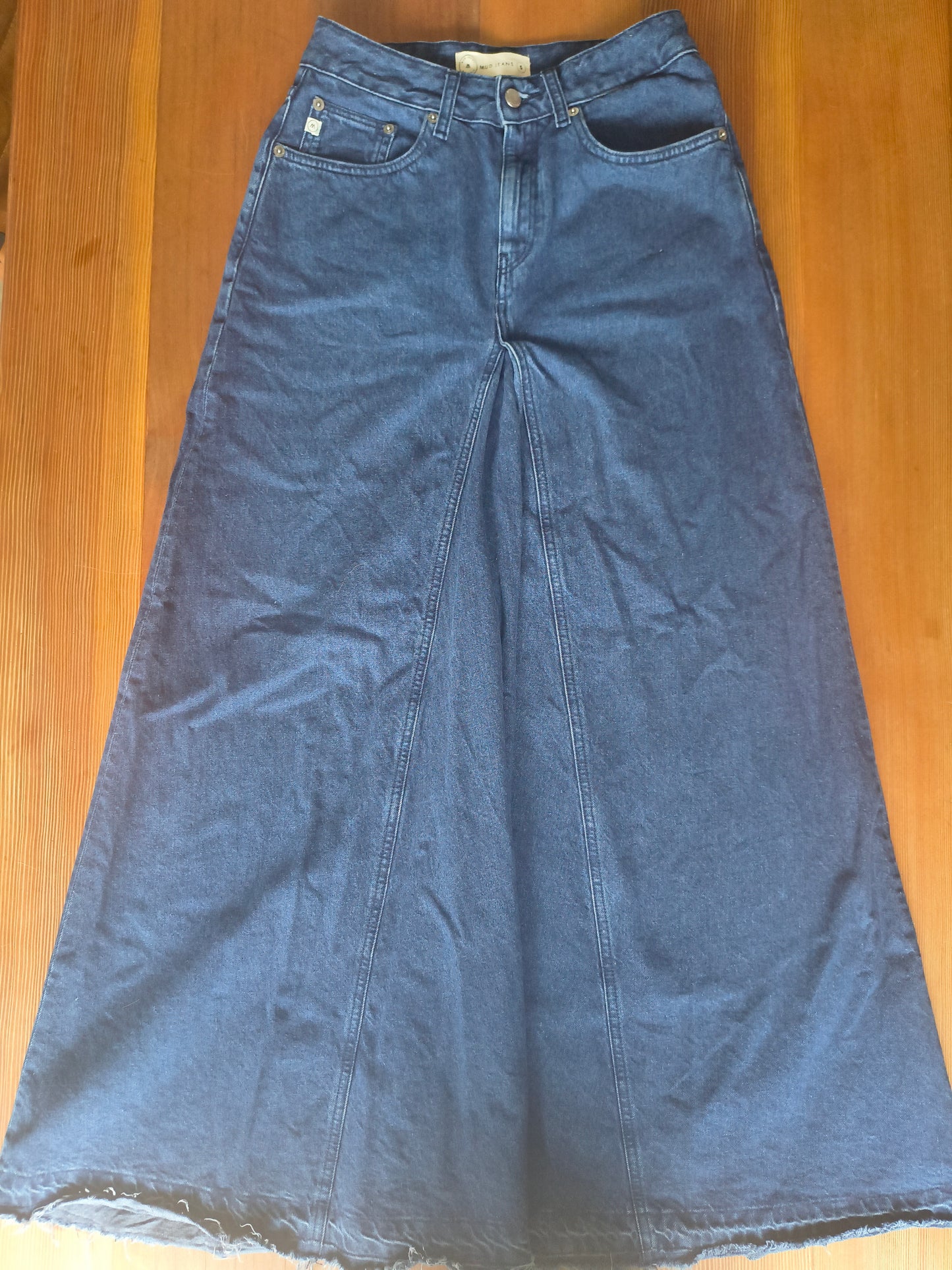 Maksi Skirt - Stone Indigo