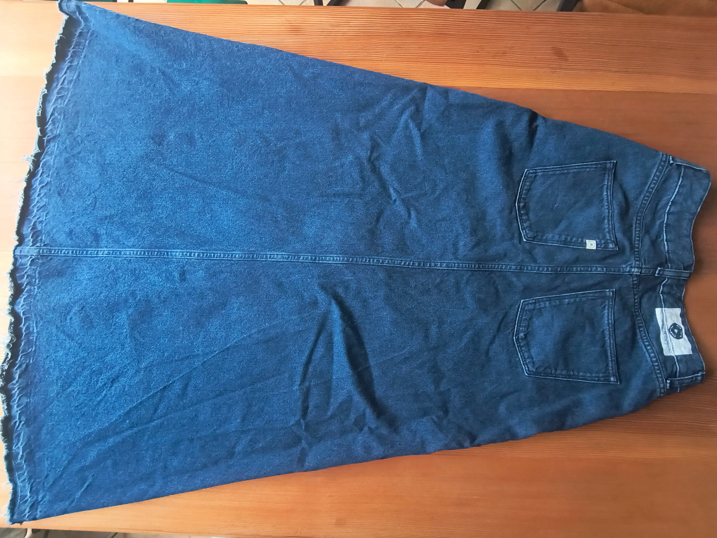 Maksi Skirt - Stone Indigo