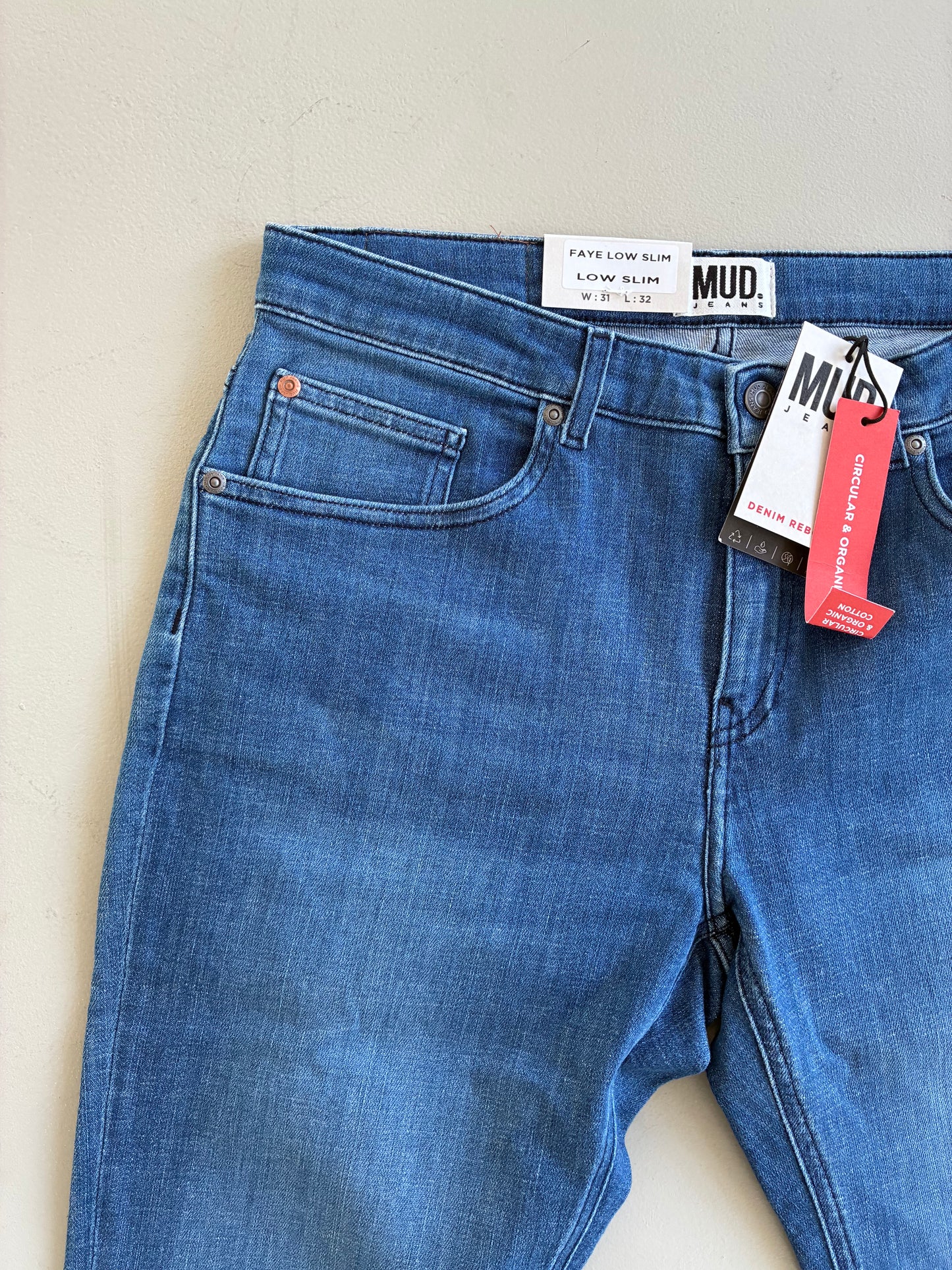 Faye Low Slim - Authentic Indigo