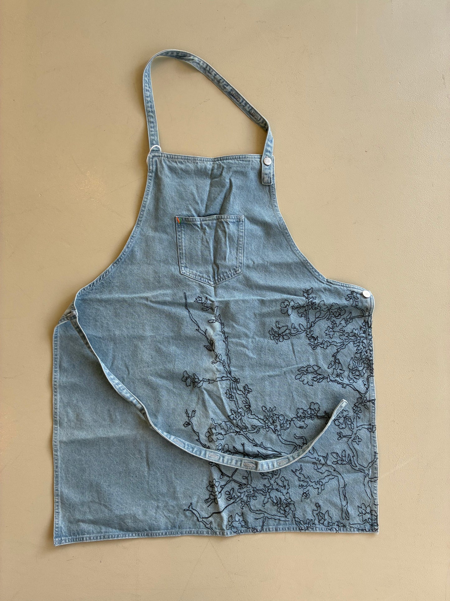 Van Apron - Blossom Blue