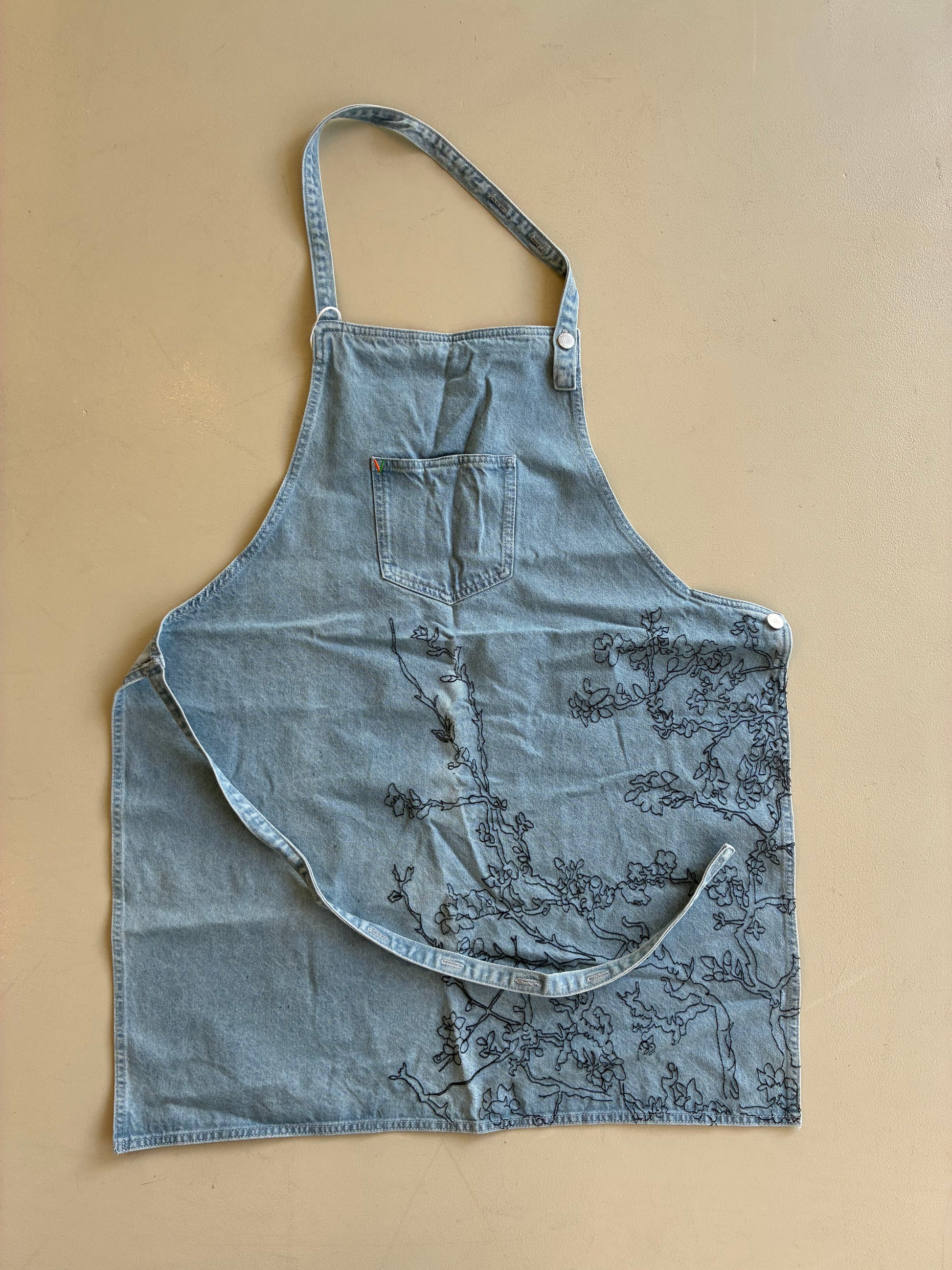 Van Apron - Blossom Blue