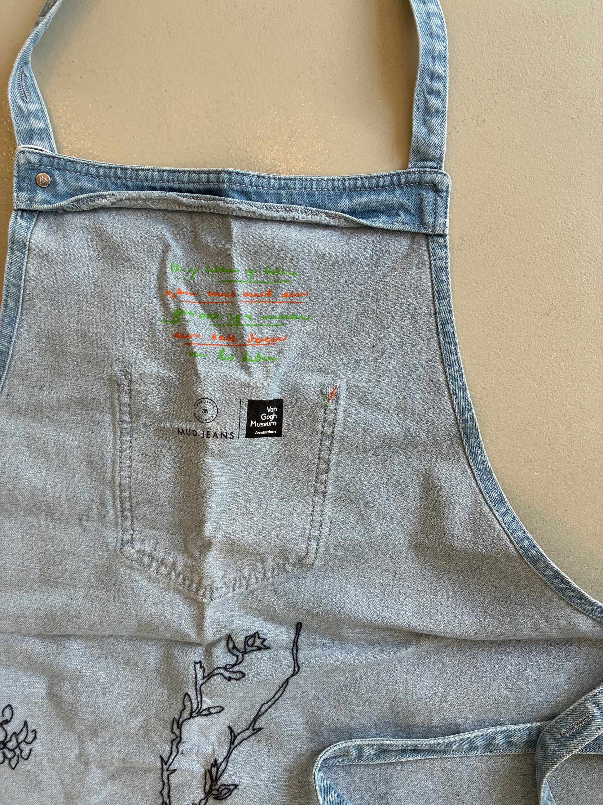 Van Apron - Blossom Blue