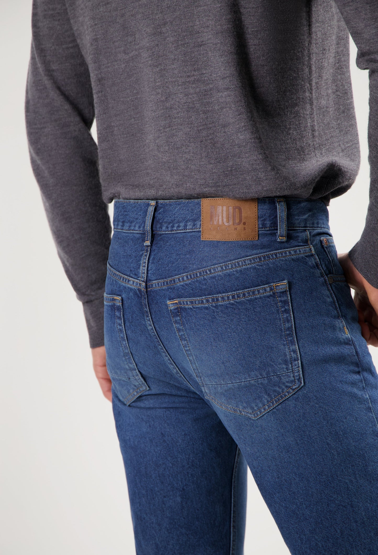 John Mid Straight - Rustic Blue