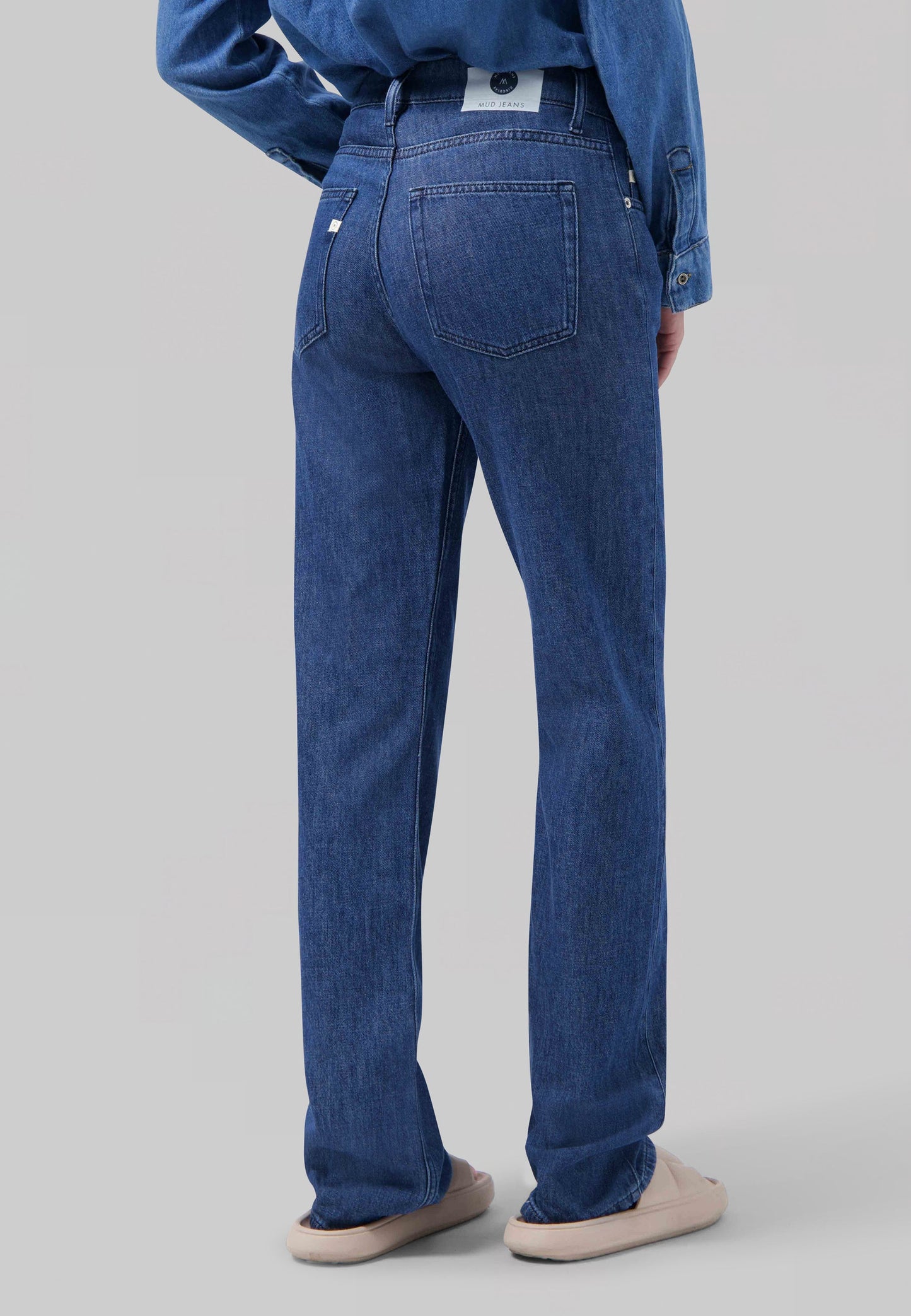 Loose Jamie Flow  -  Stone Indigo