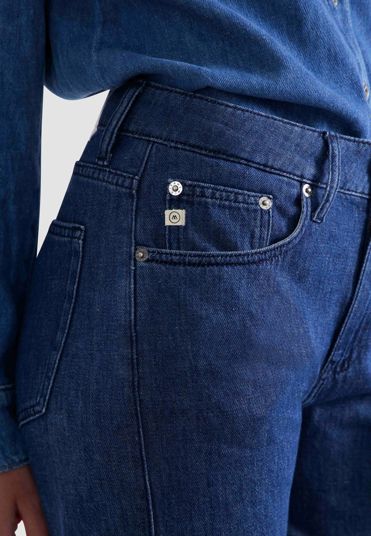 Loose Jamie Flow  -  Stone Indigo