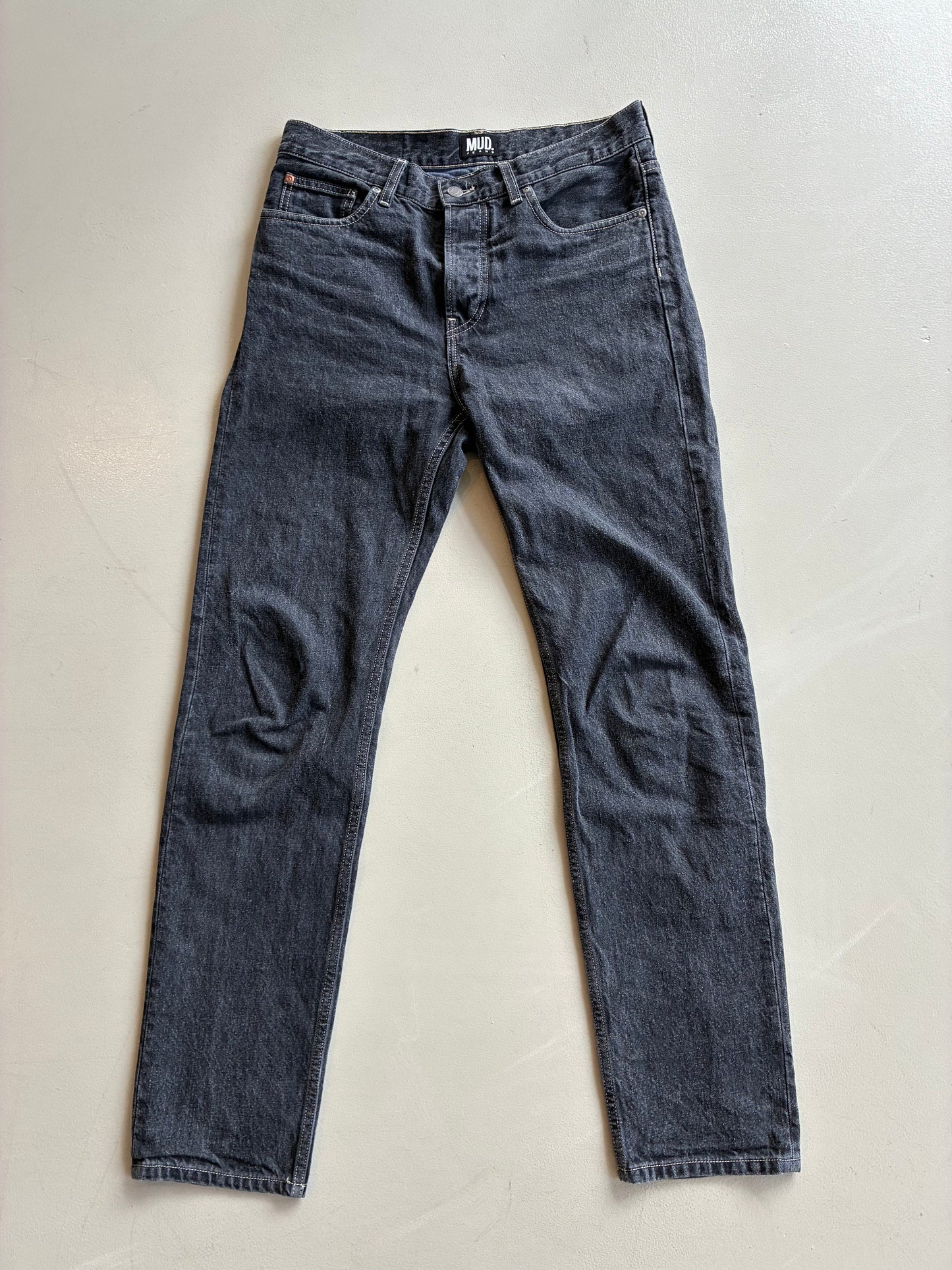 John Mid Straight - Medium Black