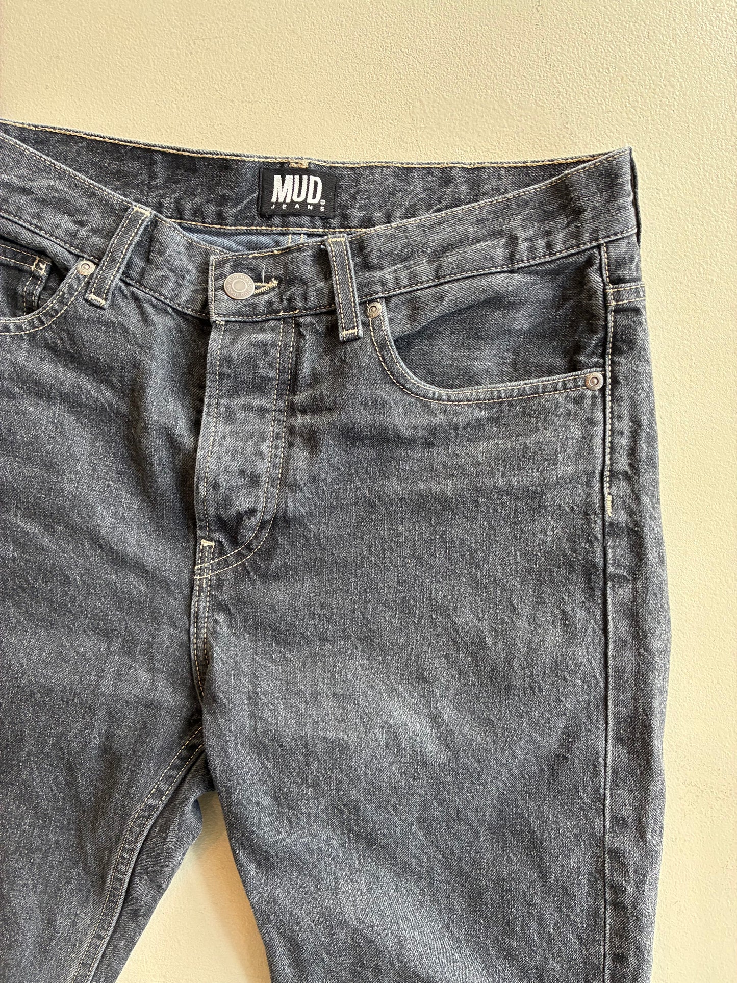 John Mid Straight - Medium Black