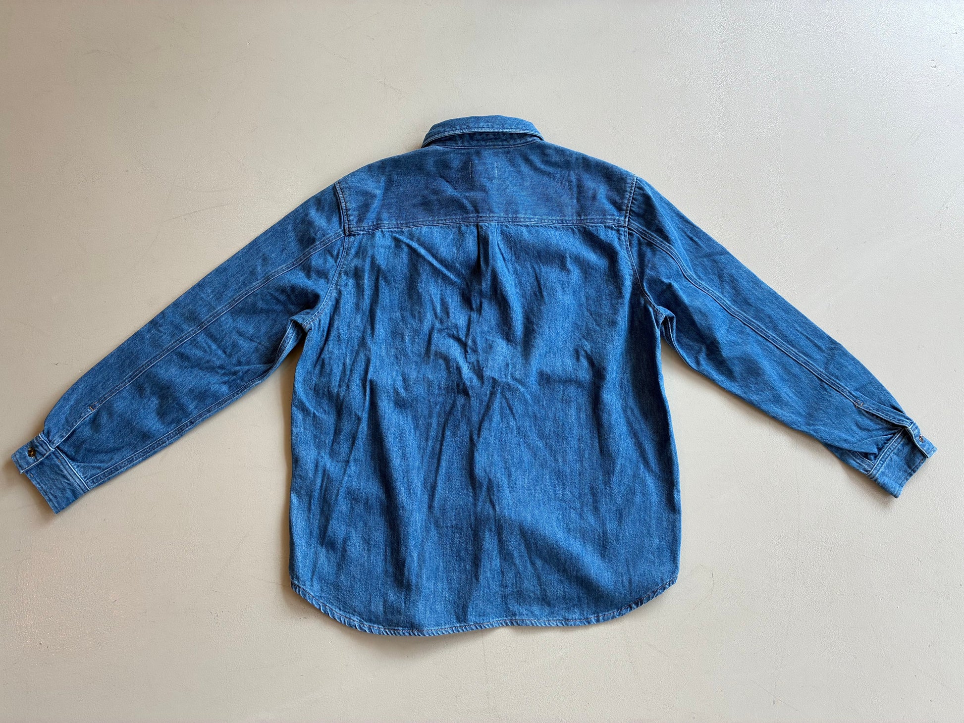 Chris Denim Shirt - Medium Stone