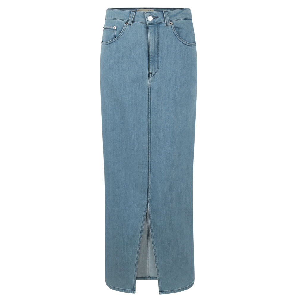 Ela Denim Skirt - Stone Washed