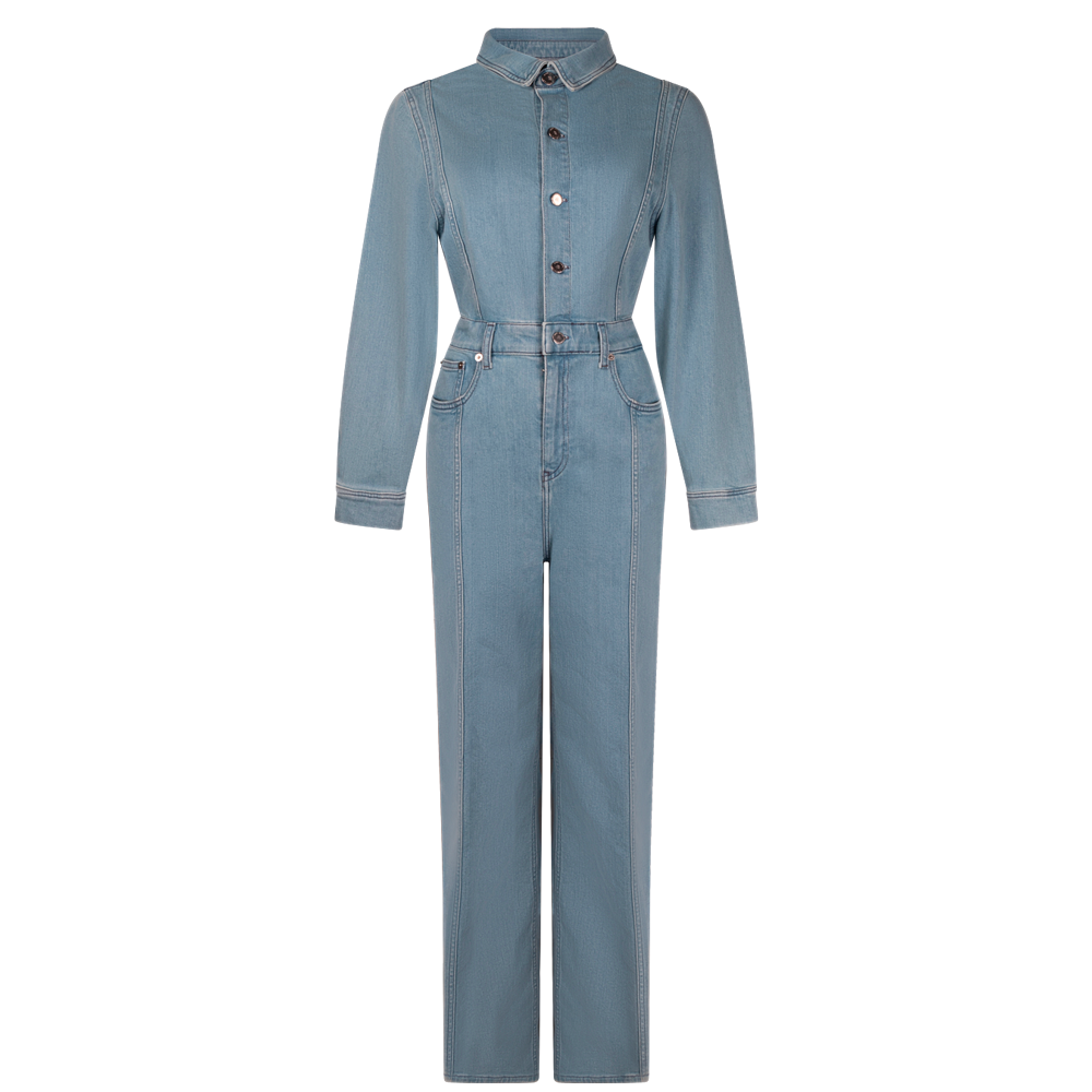 Lauren Denim Jumpsuit s/s - Stone Washed