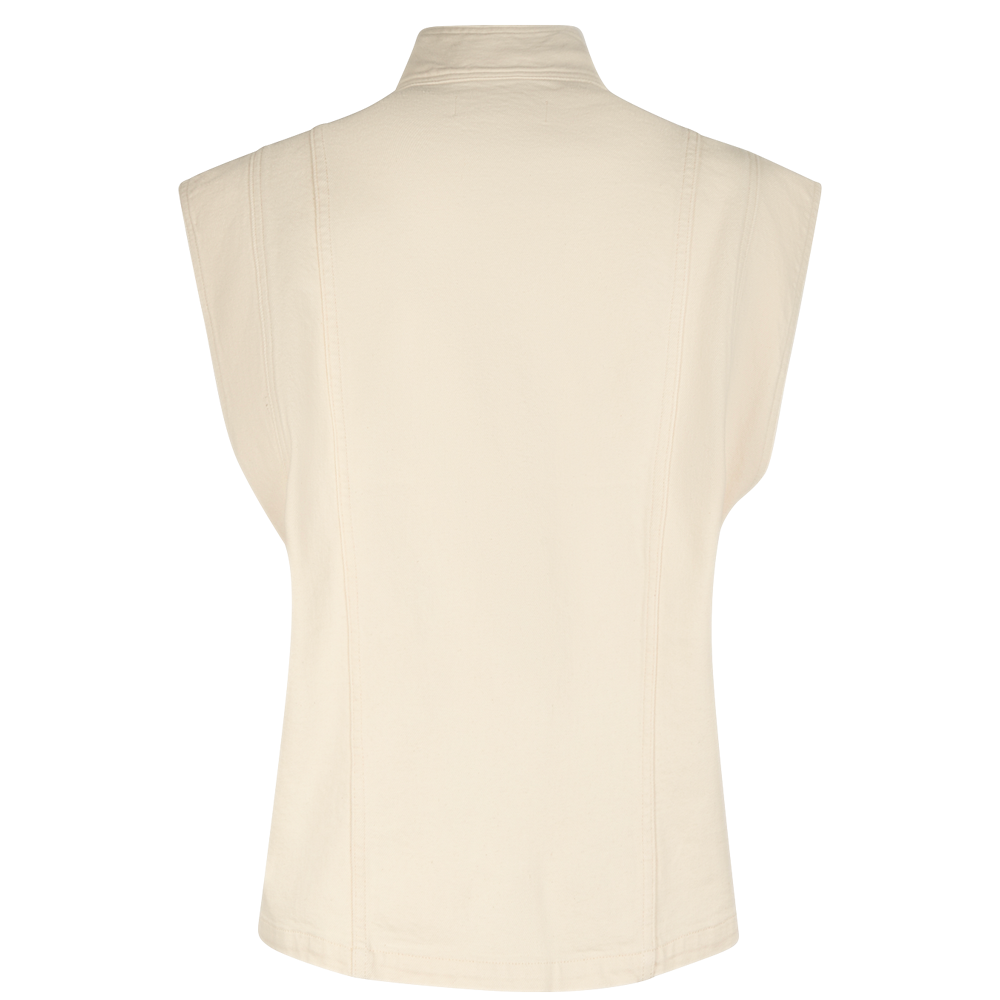 Unni Denim Vest - Natural
