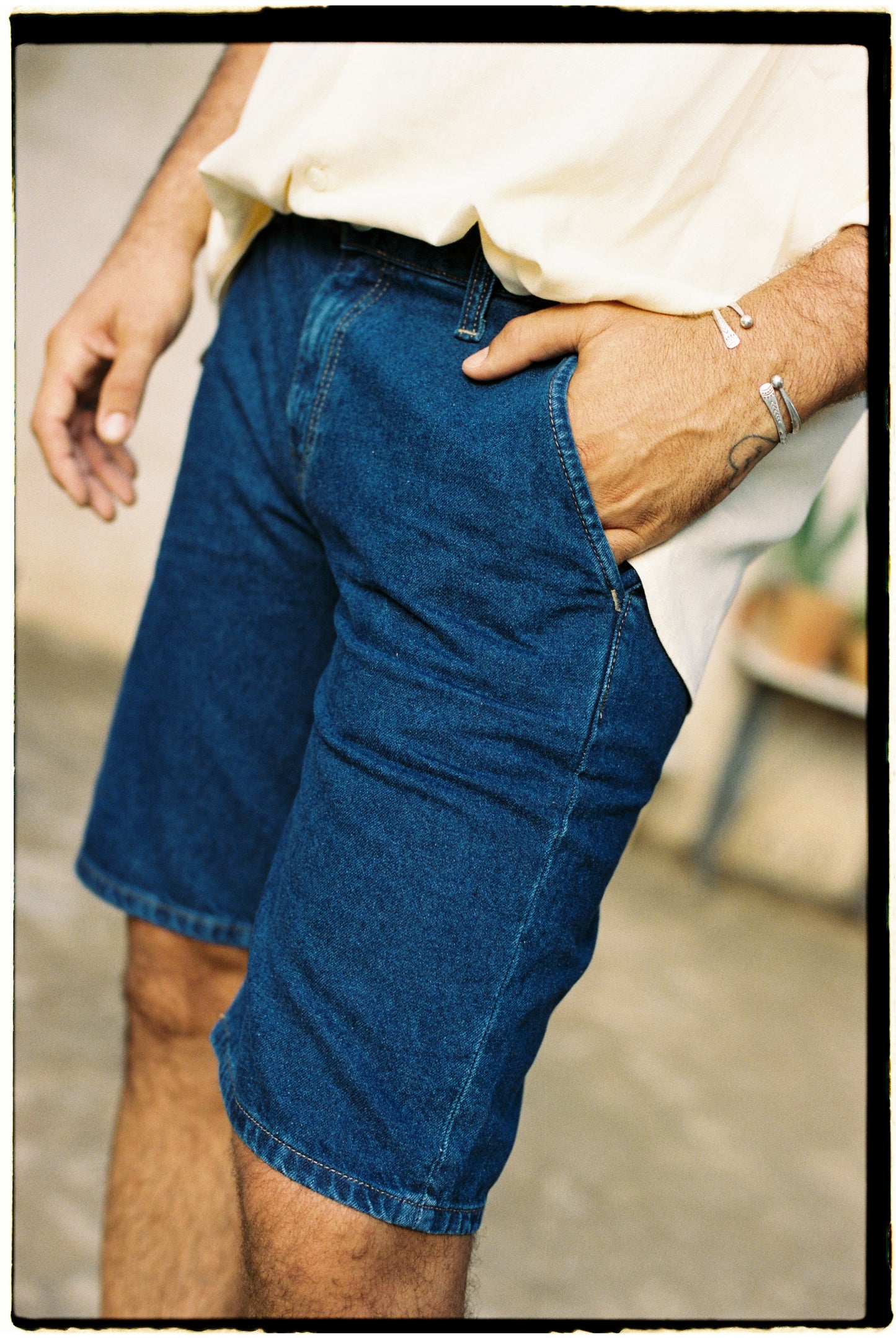 Carlo Short - Stone Indigo