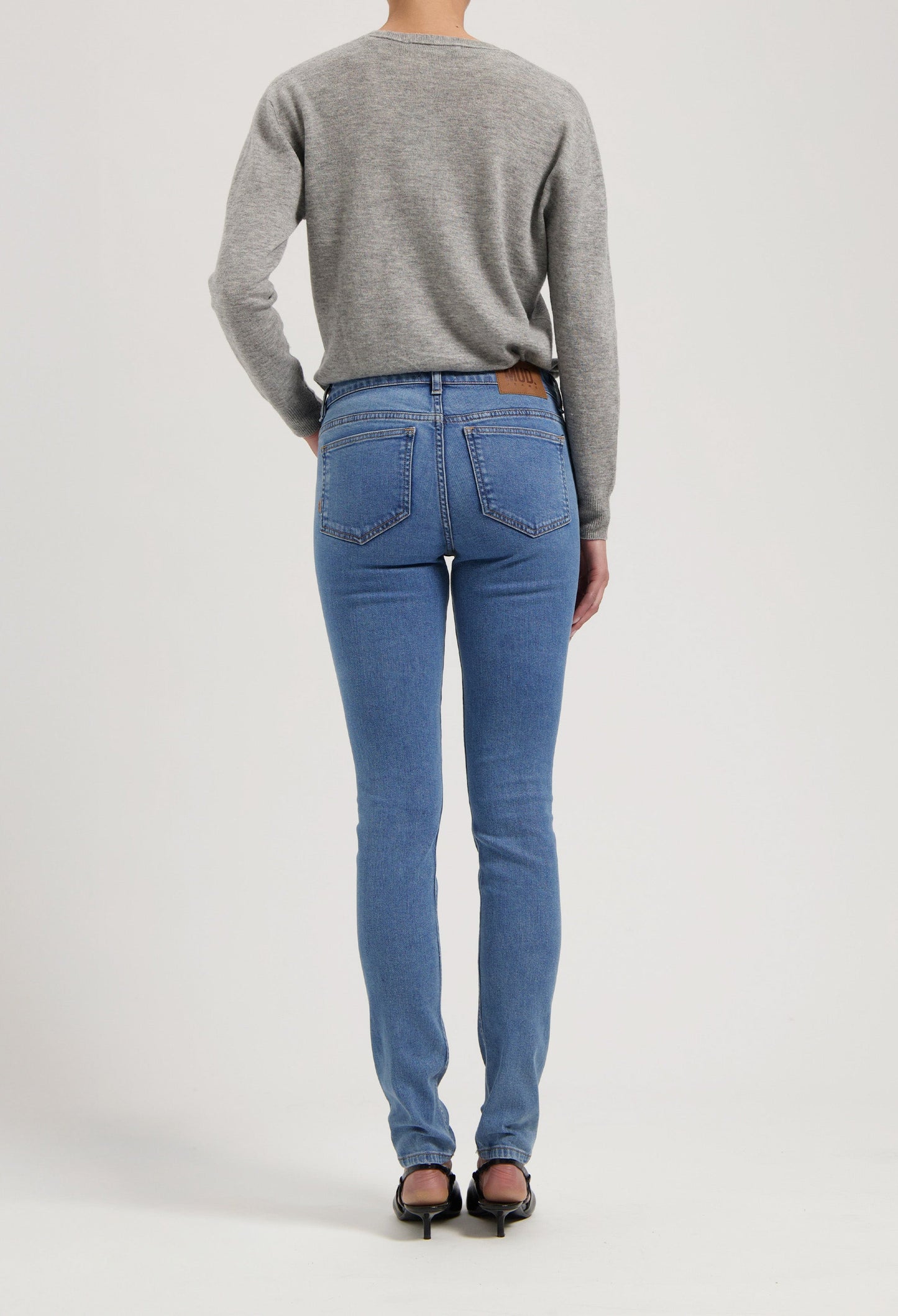 Skyler Mid Skinny - Stone Vintage