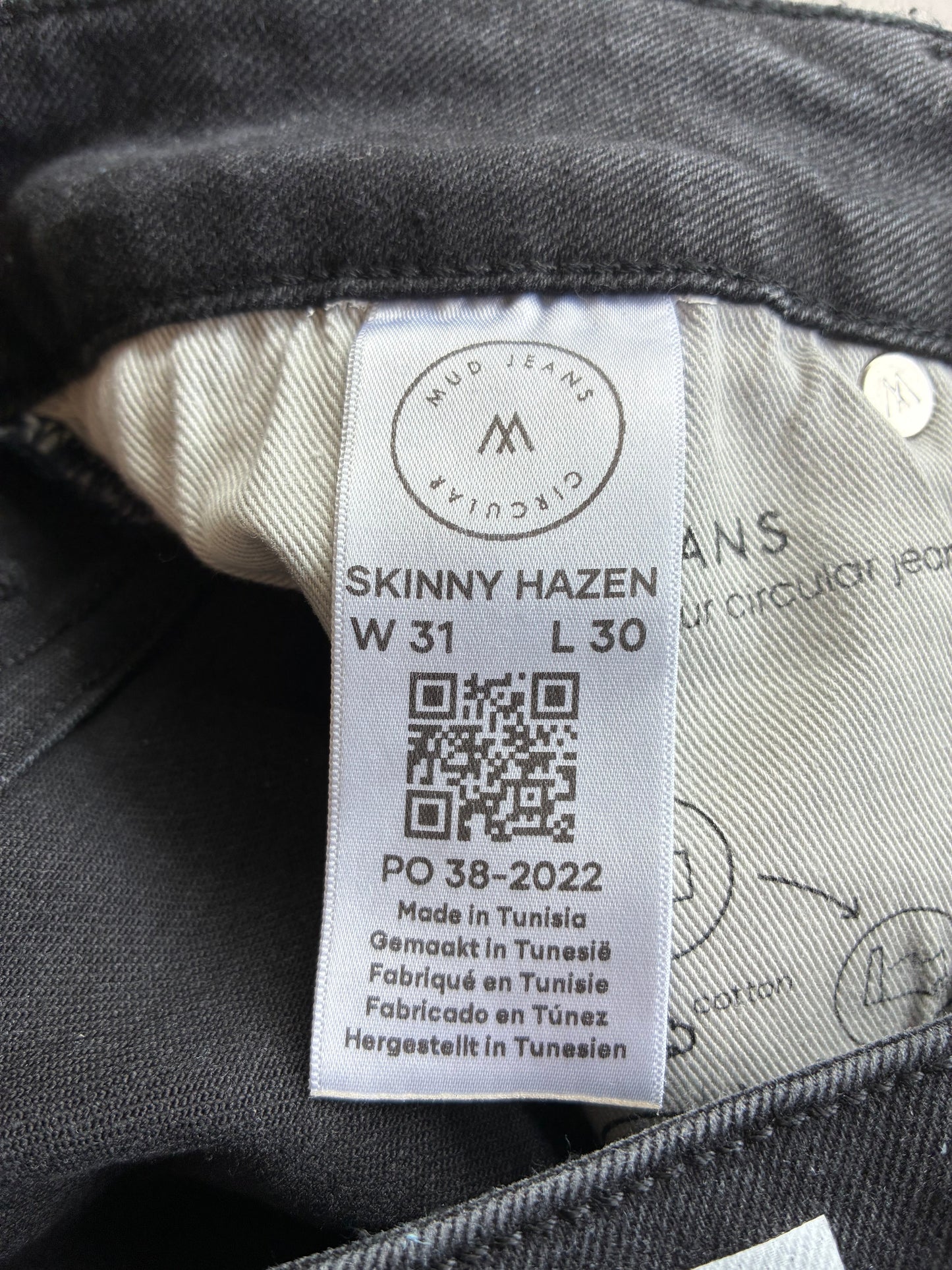 Skinny Hazen - Stone Black