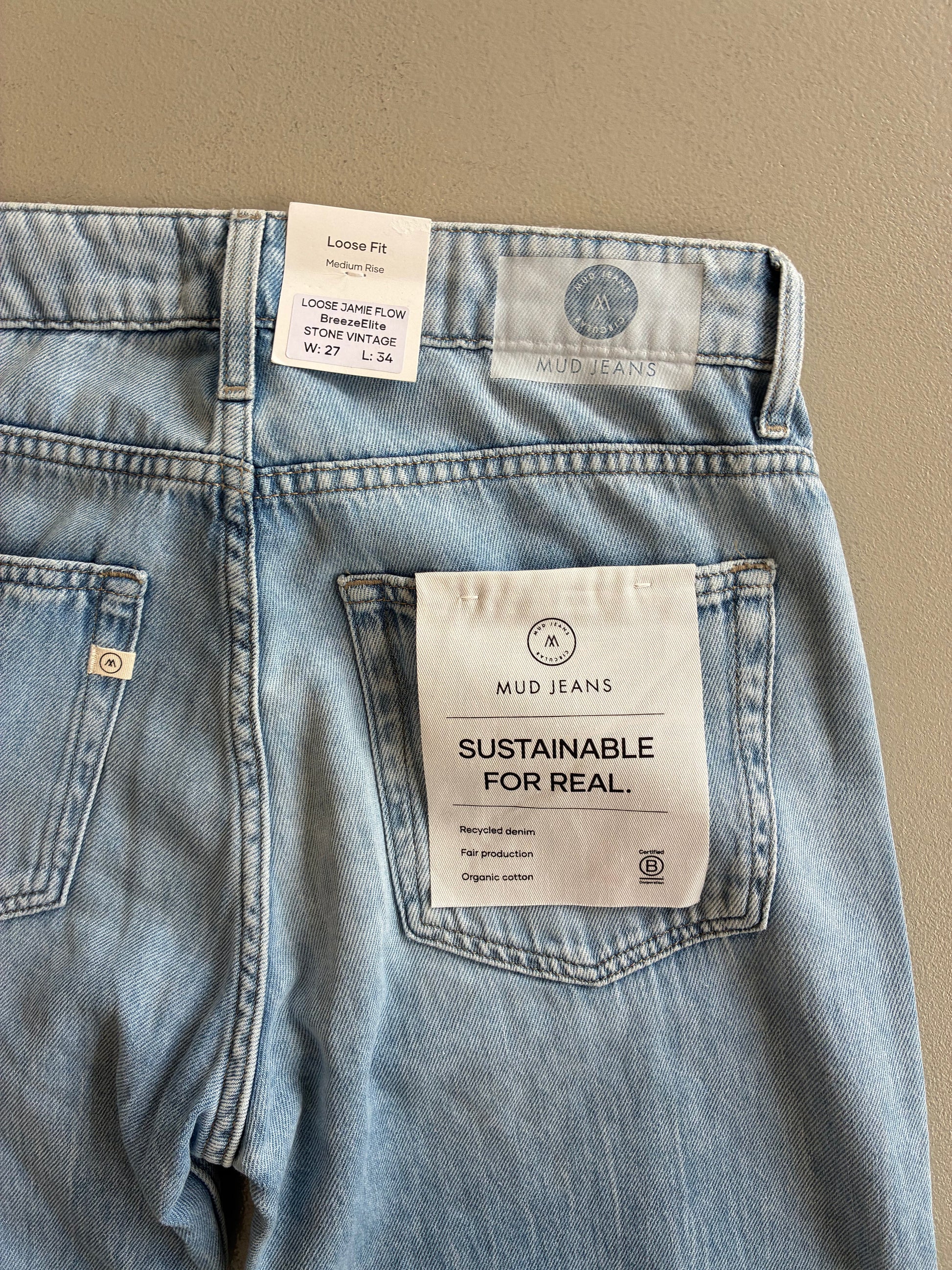 Loose Jamie Flow - Stone Vintage