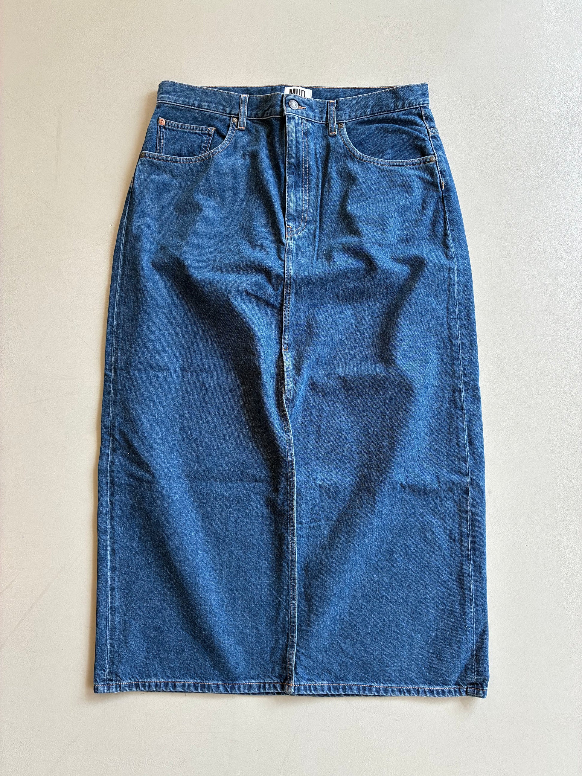 Lena Long Skirt - Medium Stone