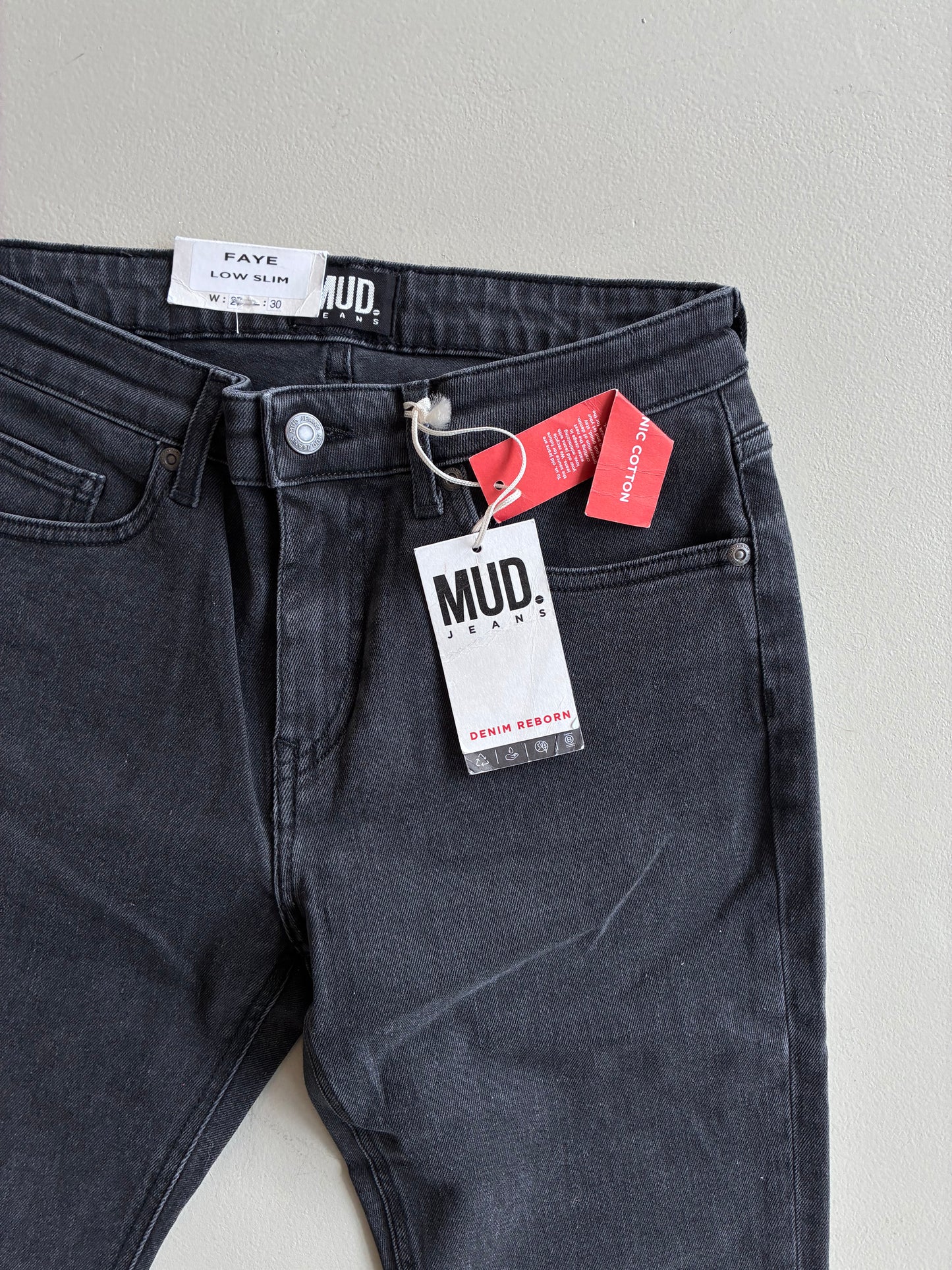 Faye Low Slim - Stone Black
