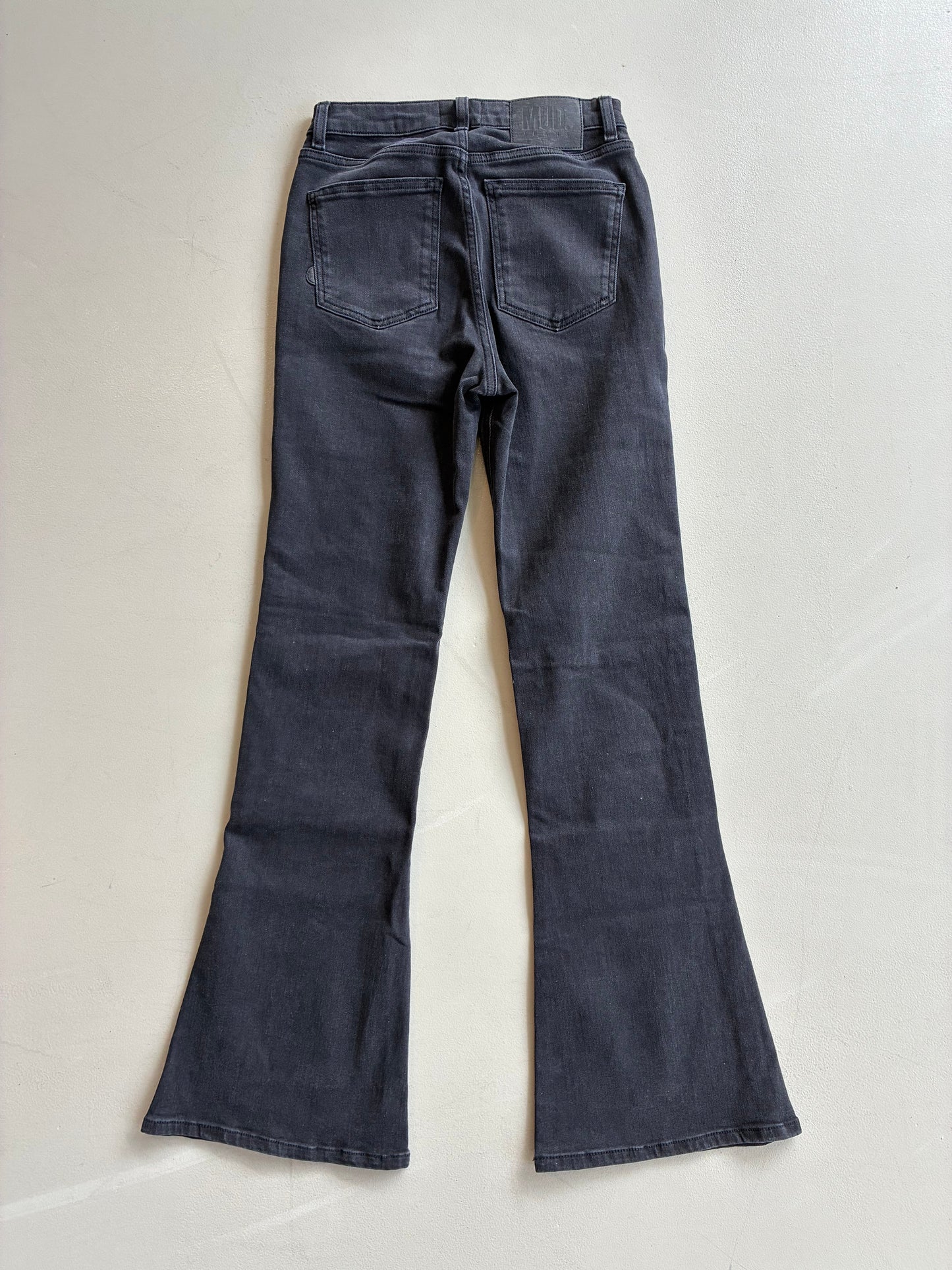 Isy High Flared - Stone Black