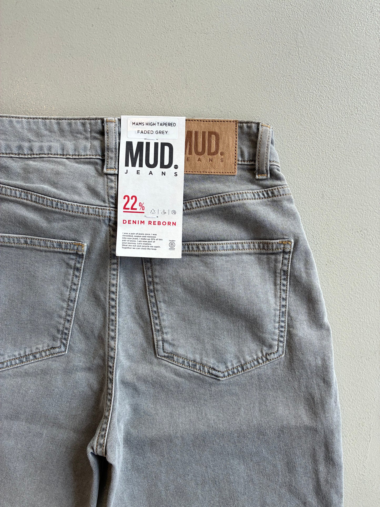 Mams High Tapered - Faded Grey