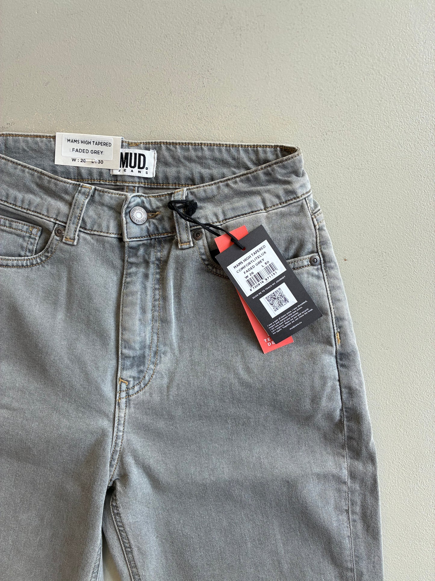 Mams High Tapered - Faded Grey