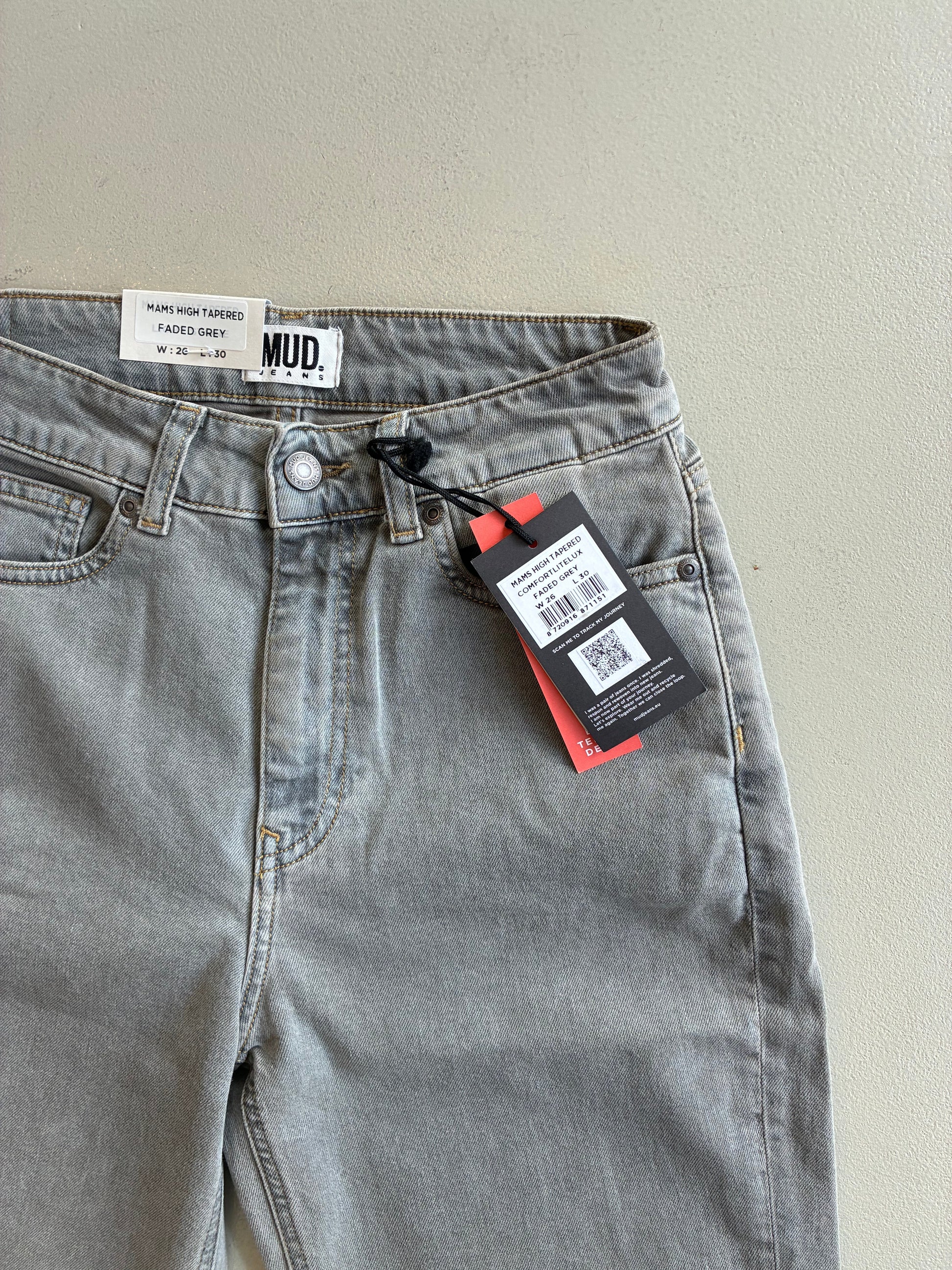 Mams High Tapered - Faded Grey