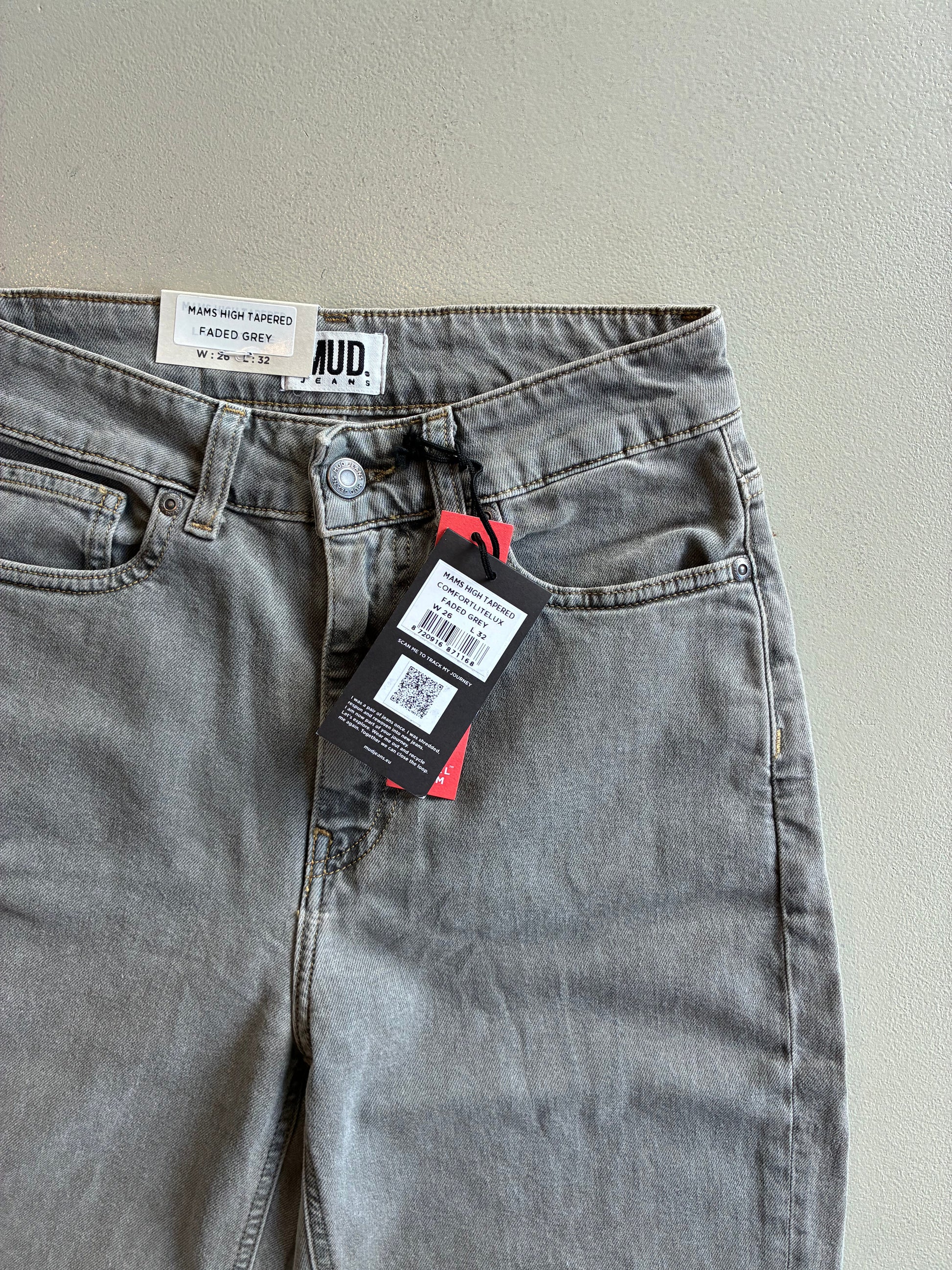 Mams High Tapered - Faded Grey