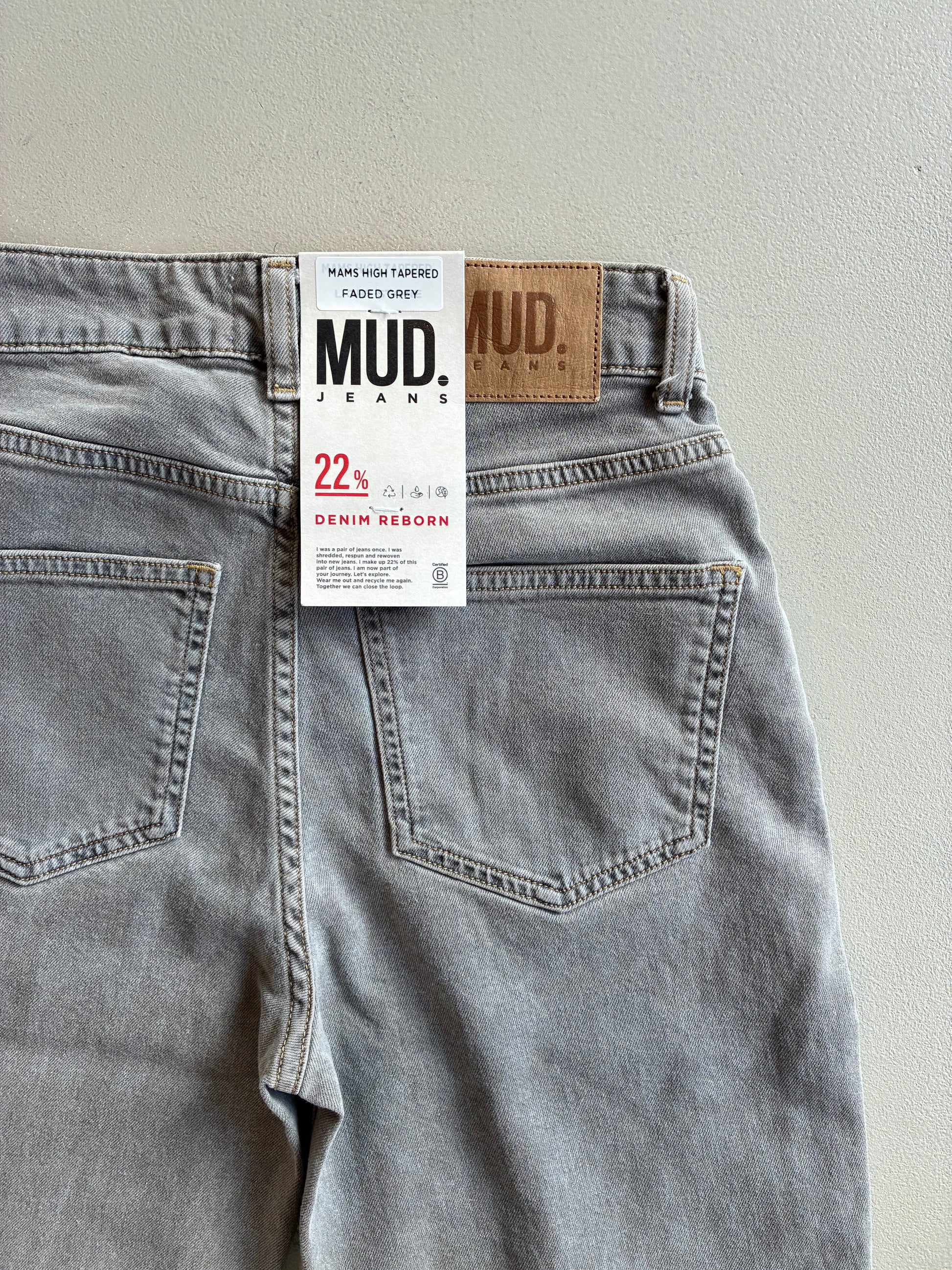 Mams High Tapered - Faded Grey