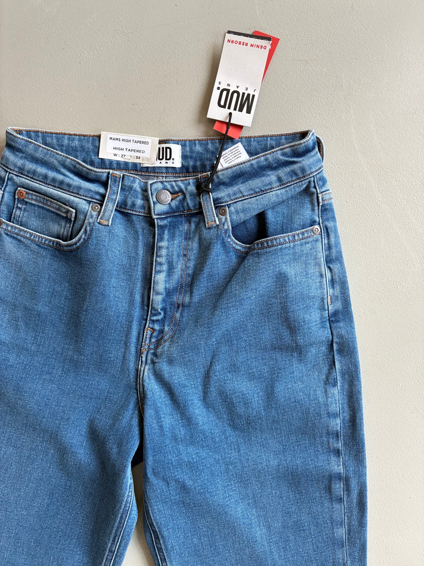 Mams High Tapered - Stone Vintage
