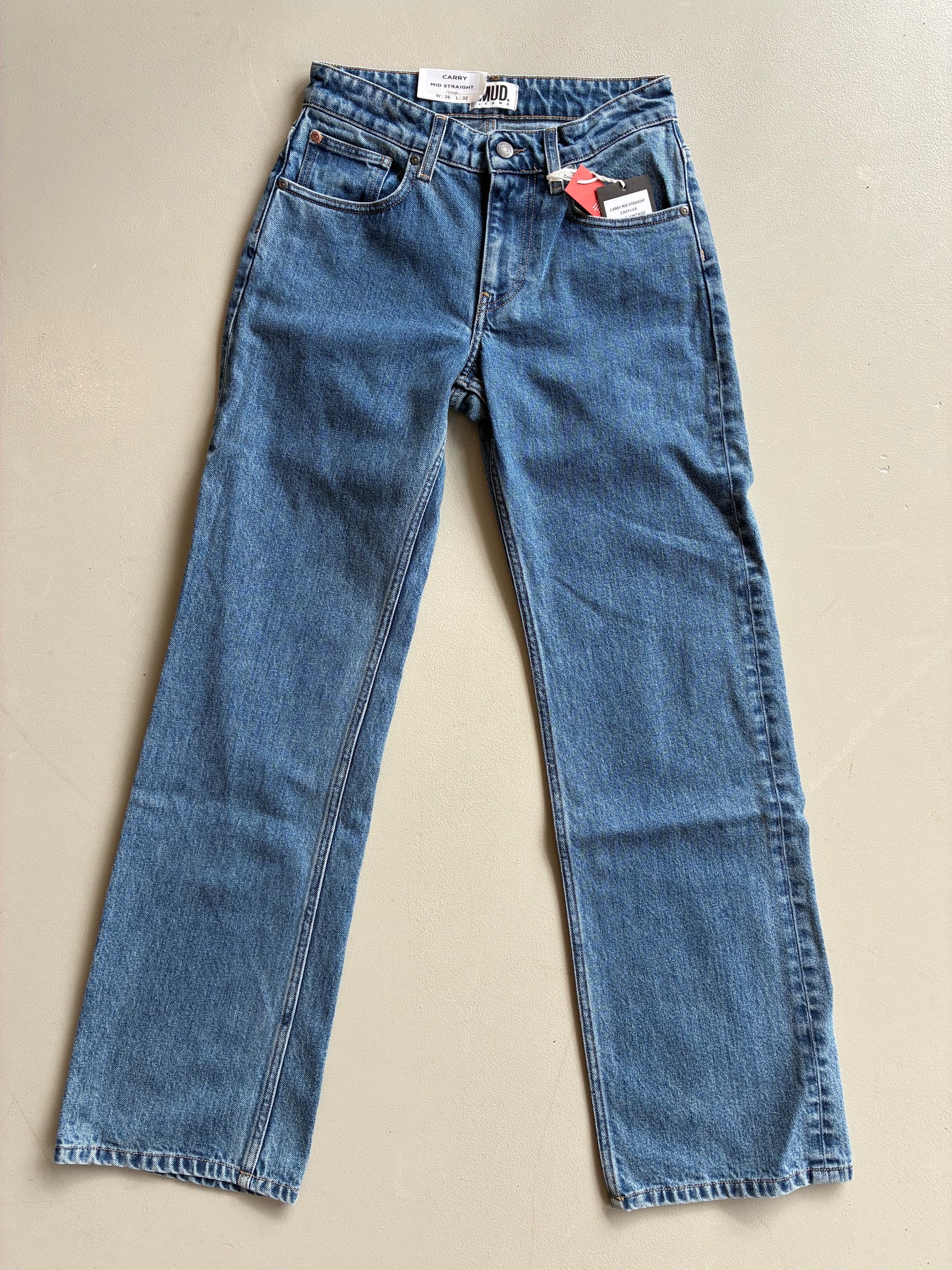 Carry Mid Straight - Stone Vintage