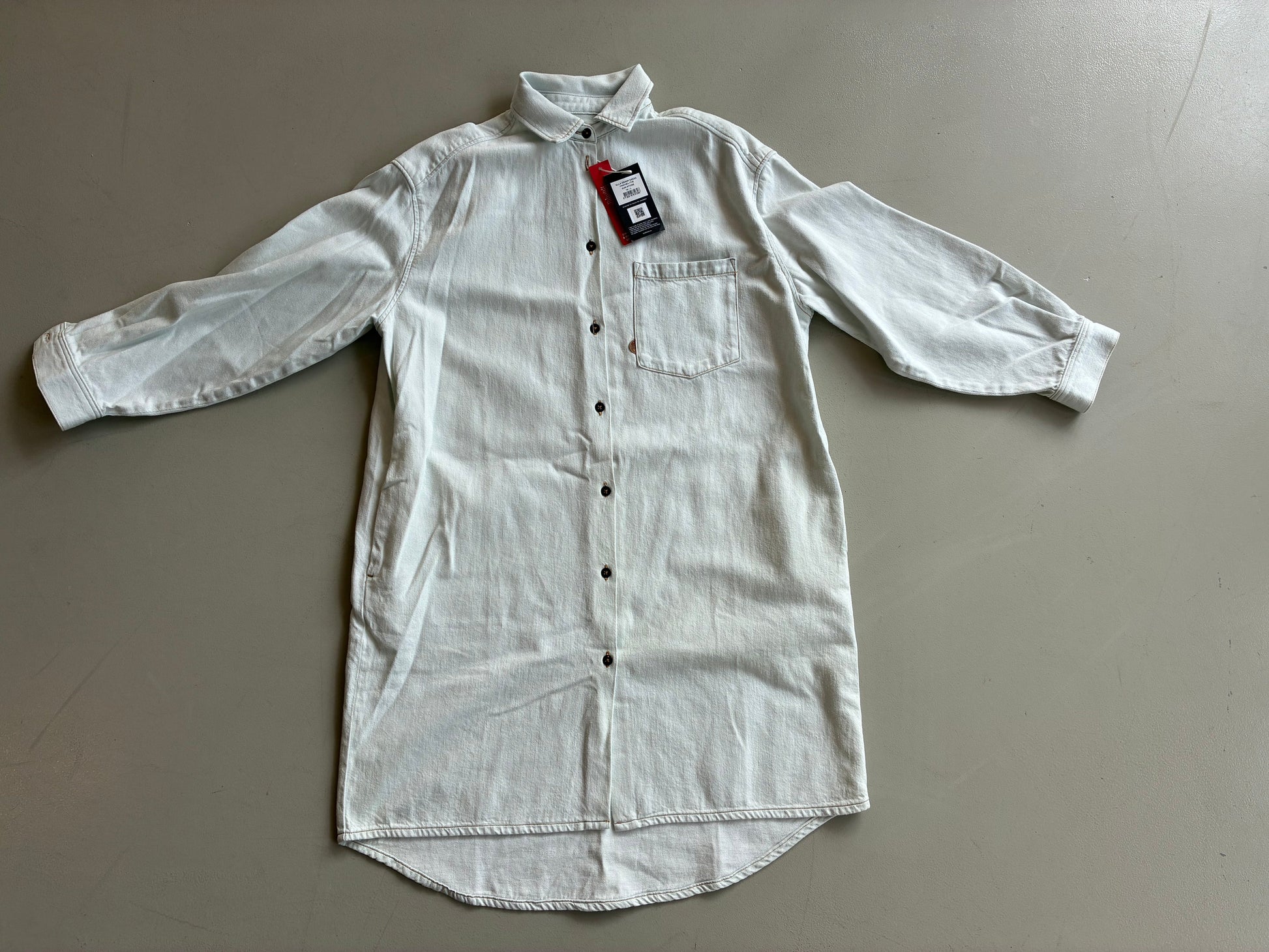 Ella Denim Dress - Sun Stone