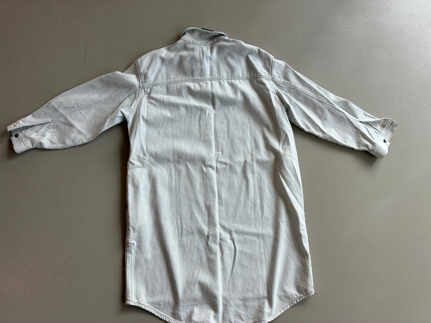 Ella Denim Dress - Sun Stone