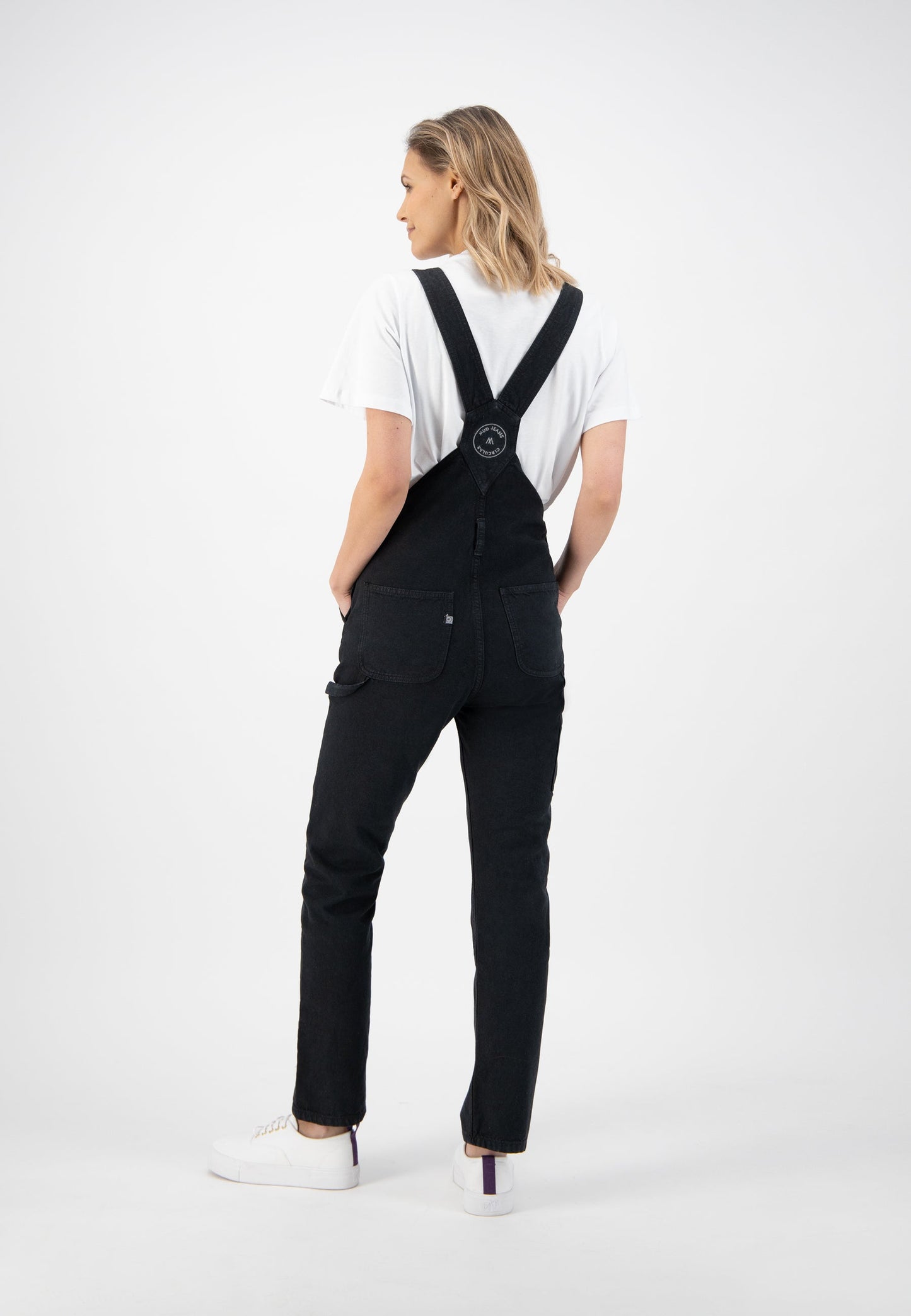Jenn Dungaree  - Dip Black