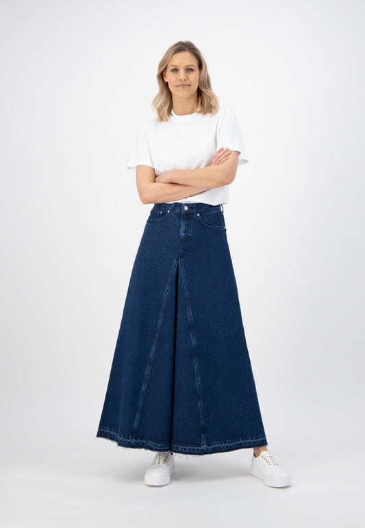 Maksi Skirt - Stone Indigo