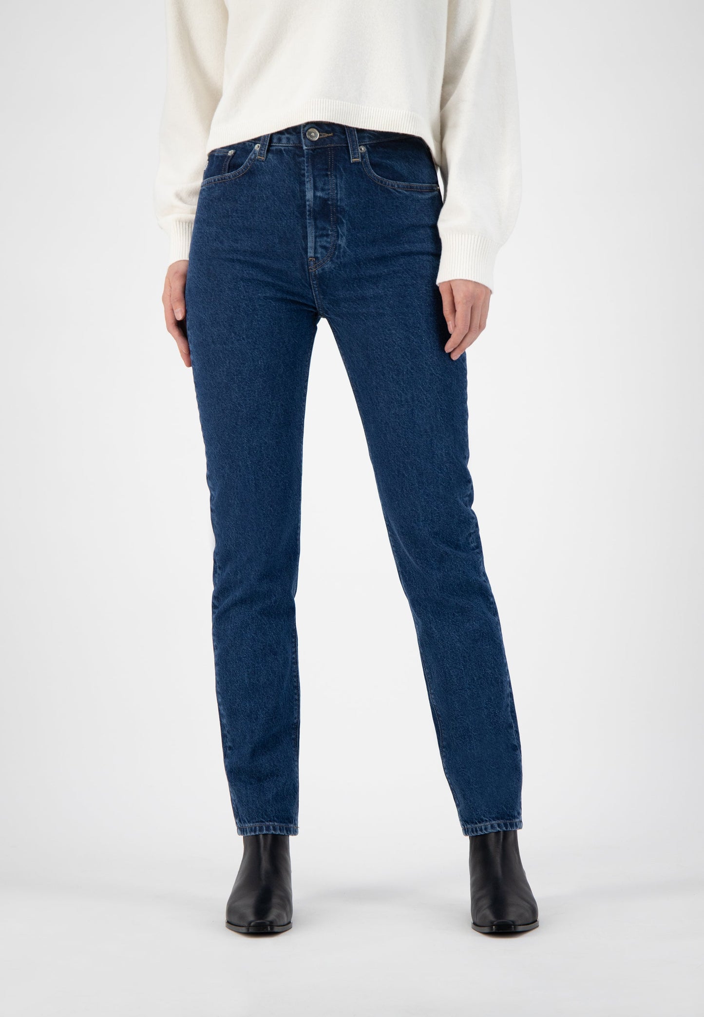 Piper Straight - Stone Indigo