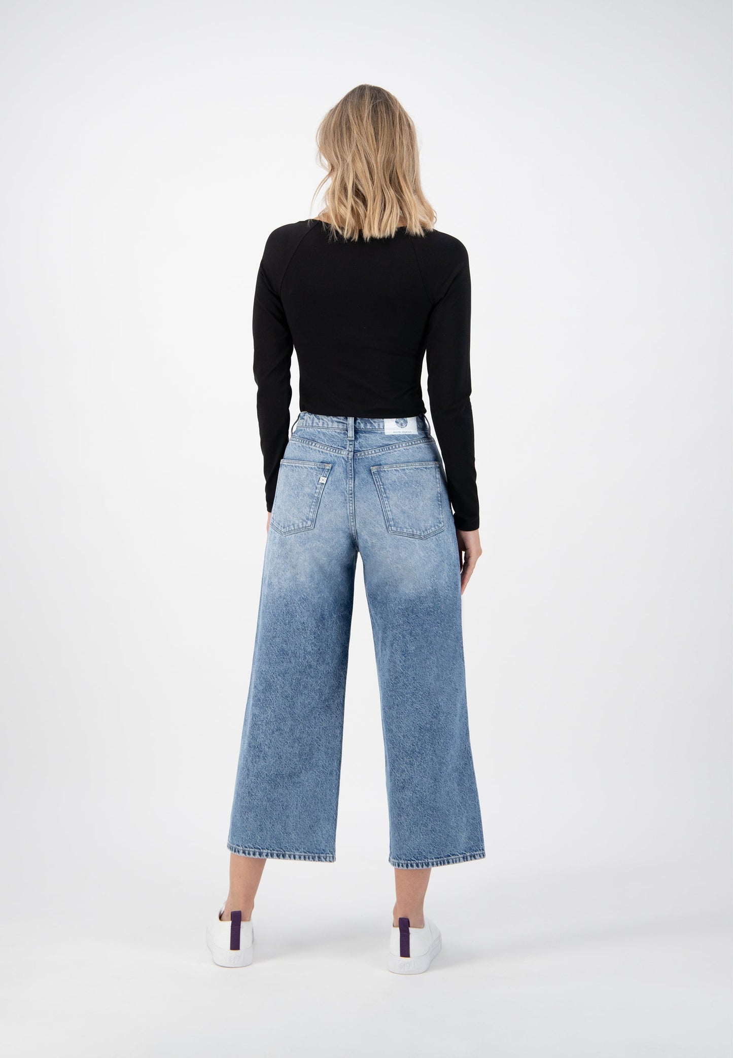 Wyde Sara Cropped - Stone Breeze