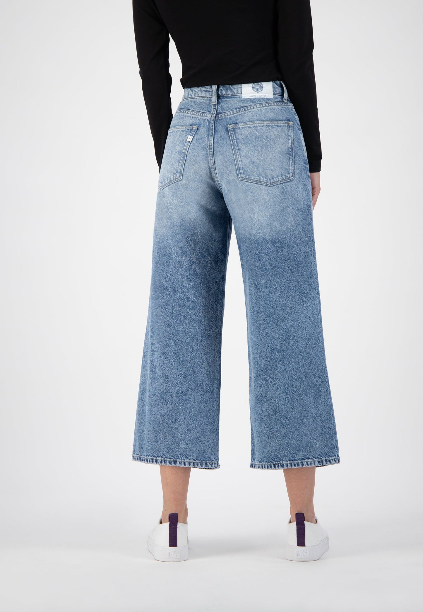 Wyde Sara Cropped - Stone Breeze