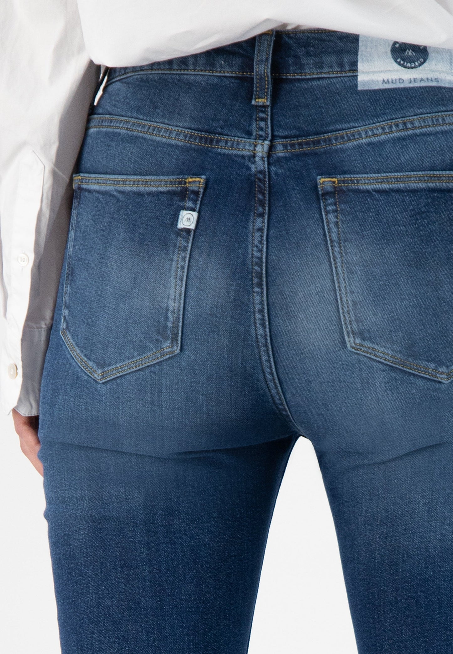 Sky Rise Skinny - Pure Blue