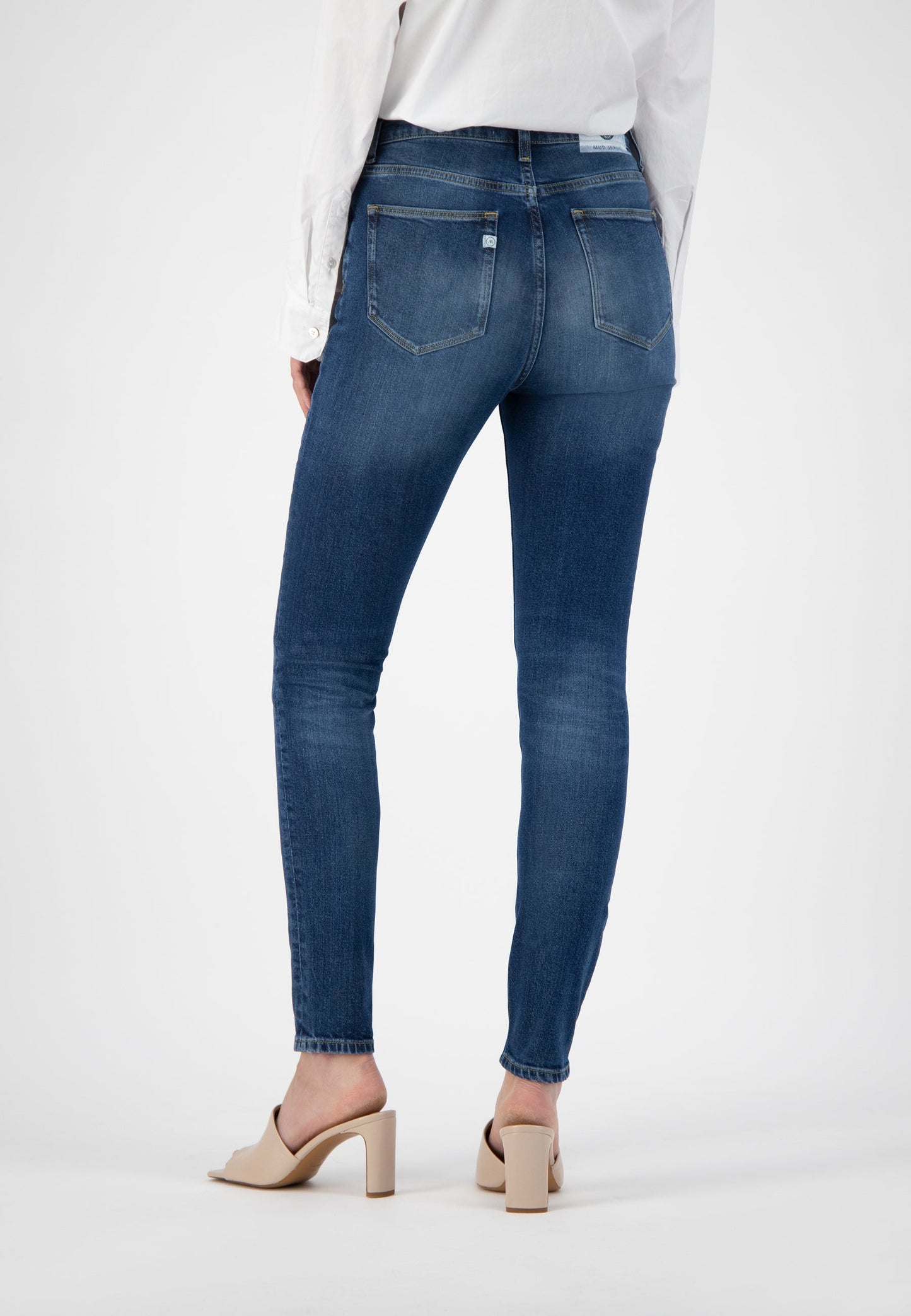 Sky Rise Skinny - Pure Blue