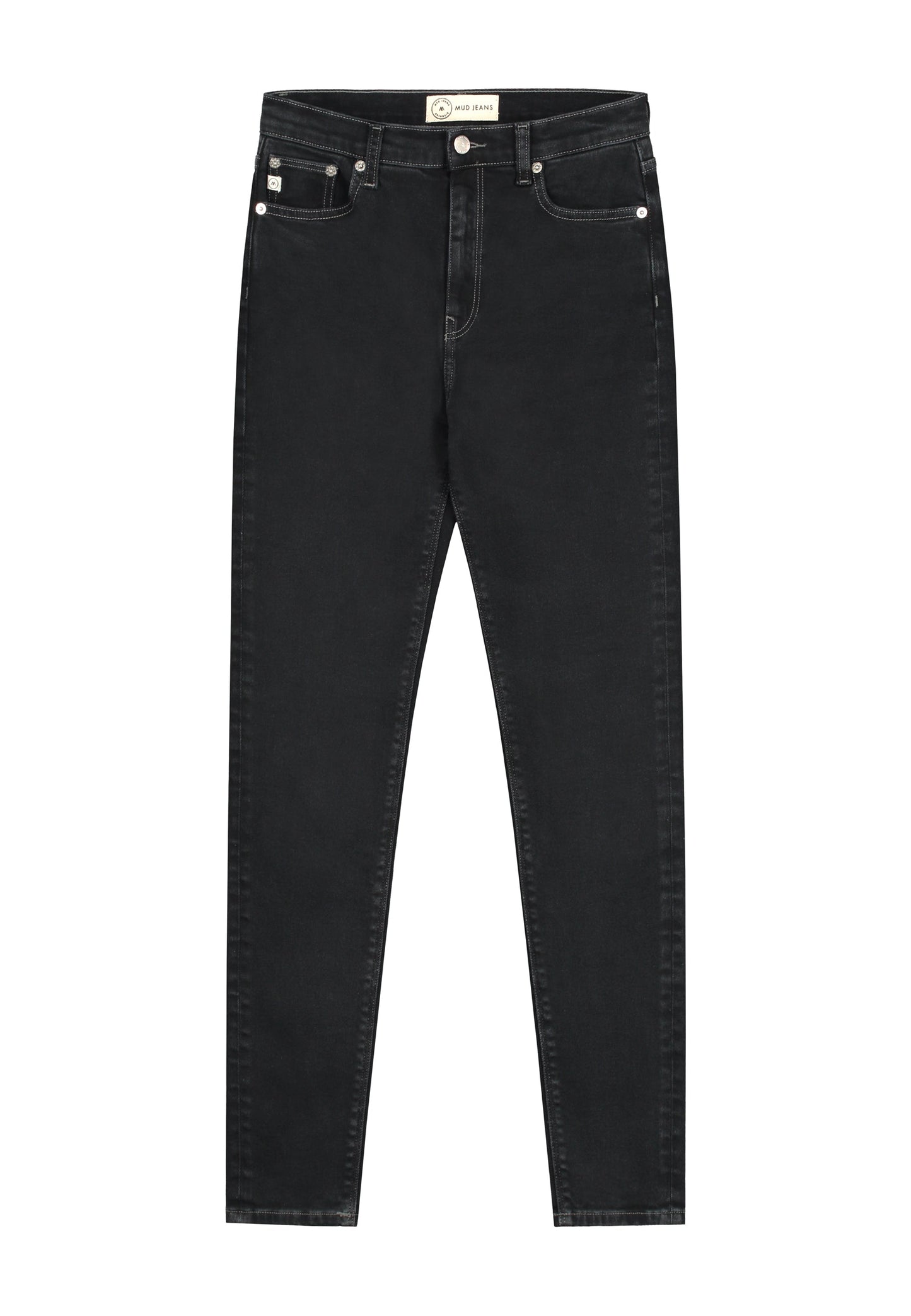 Sky Rise Skinny - Stone Black