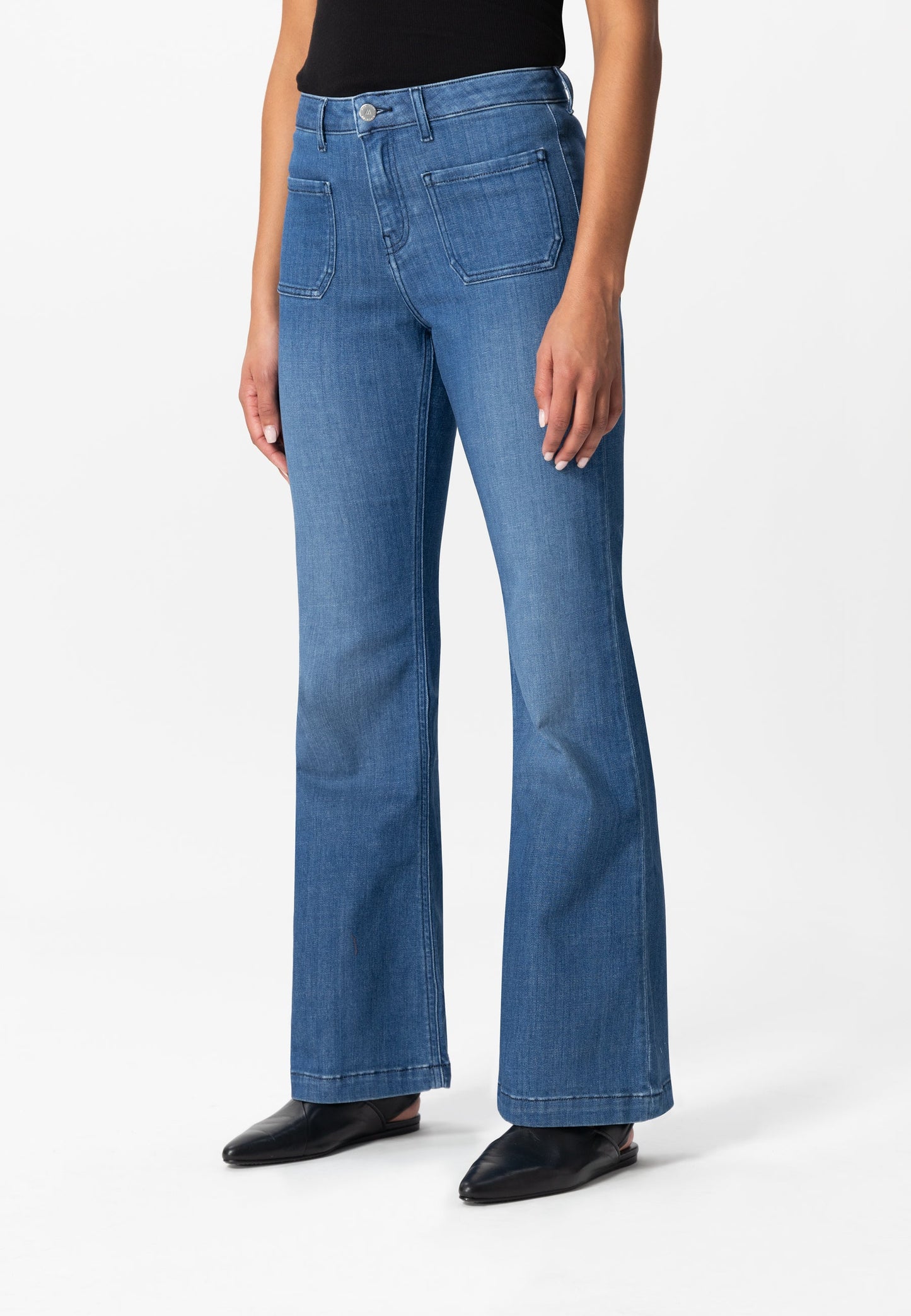 Flared Chique - Authentic Indigo